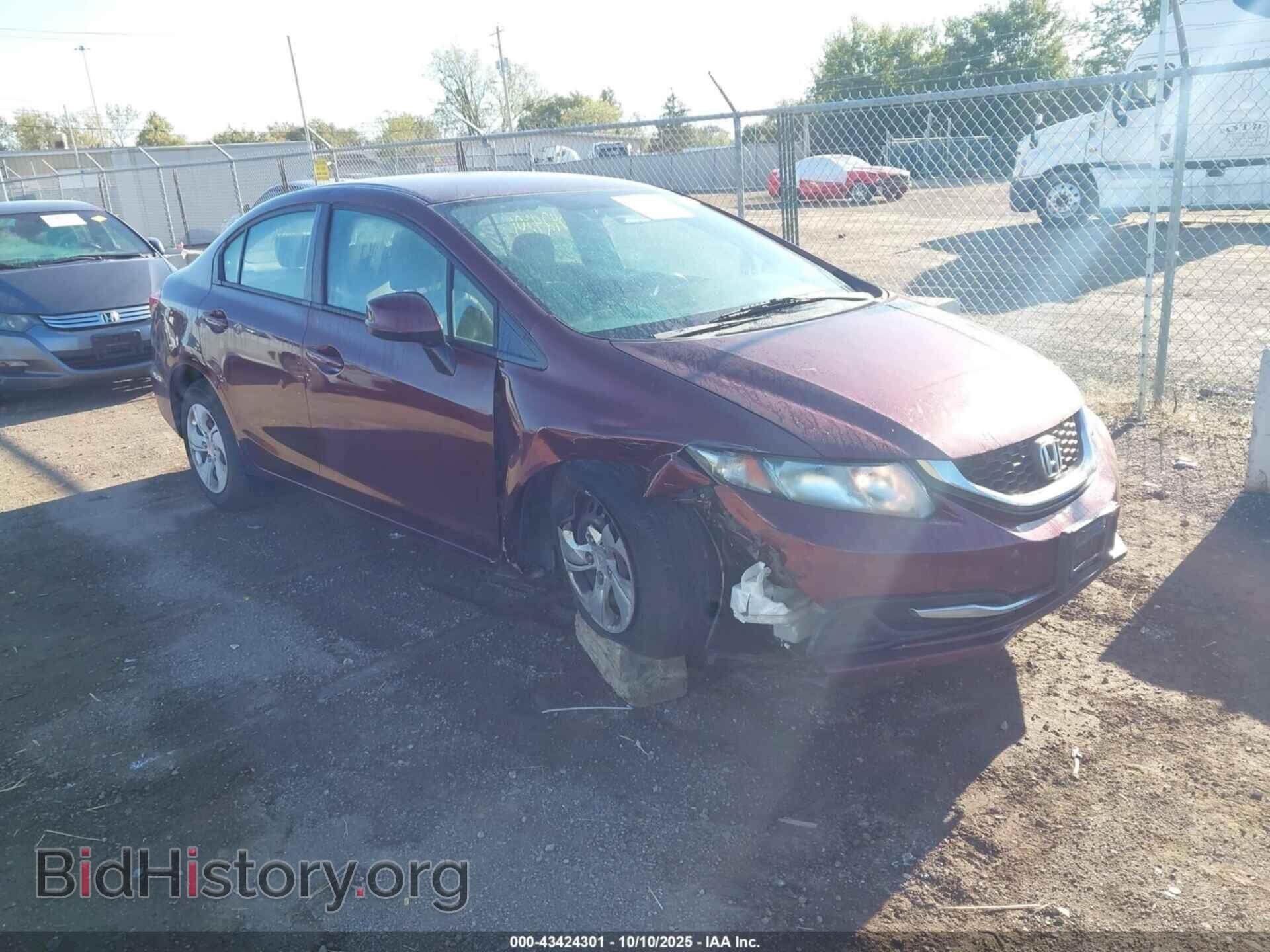 Photo 19XFB2F59DE063887 - HONDA CIVIC 2013