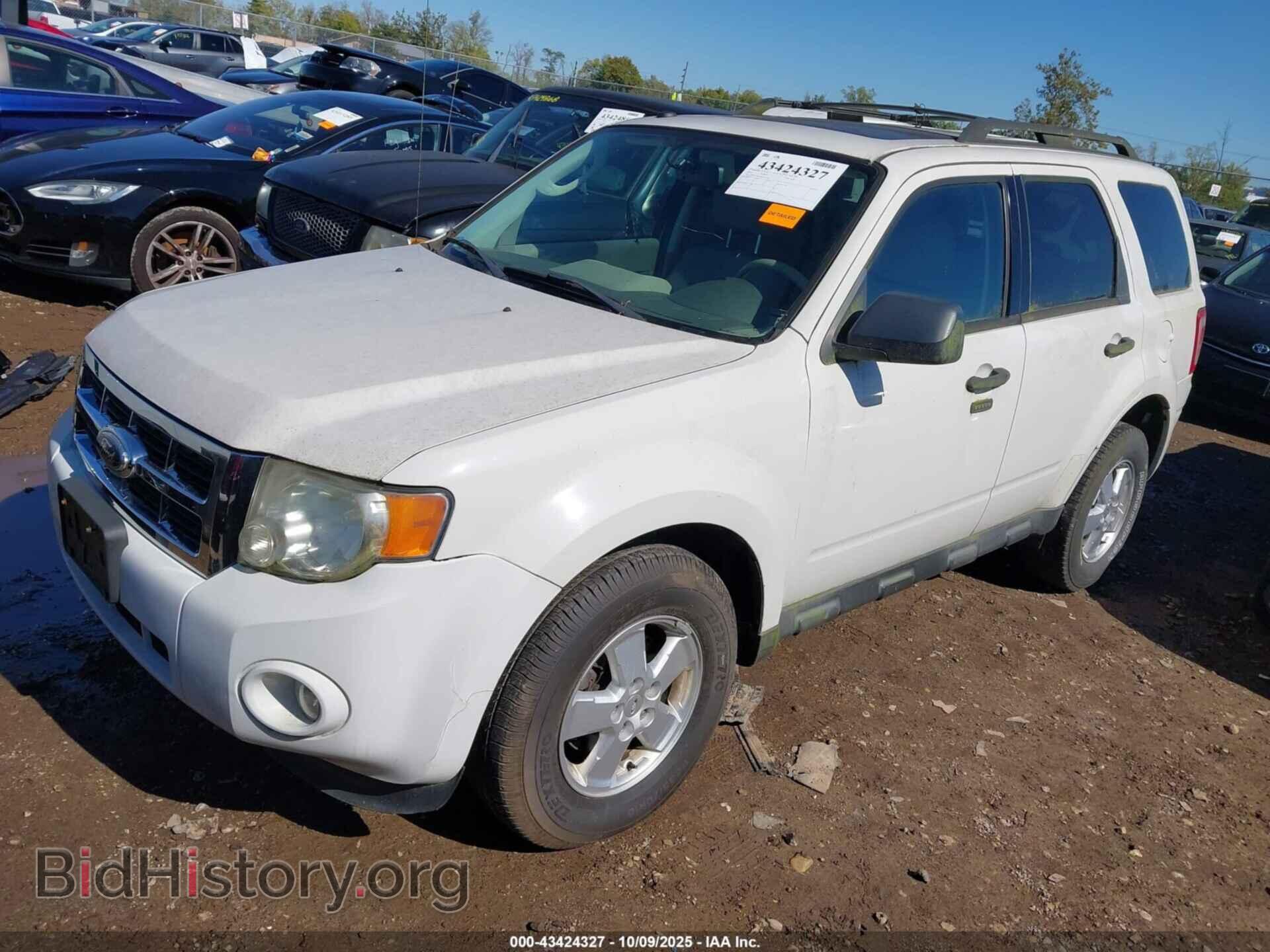 2011 FORD ESCAPE - VIN: 1FMCU9DG3BKA54344 - Фото 2