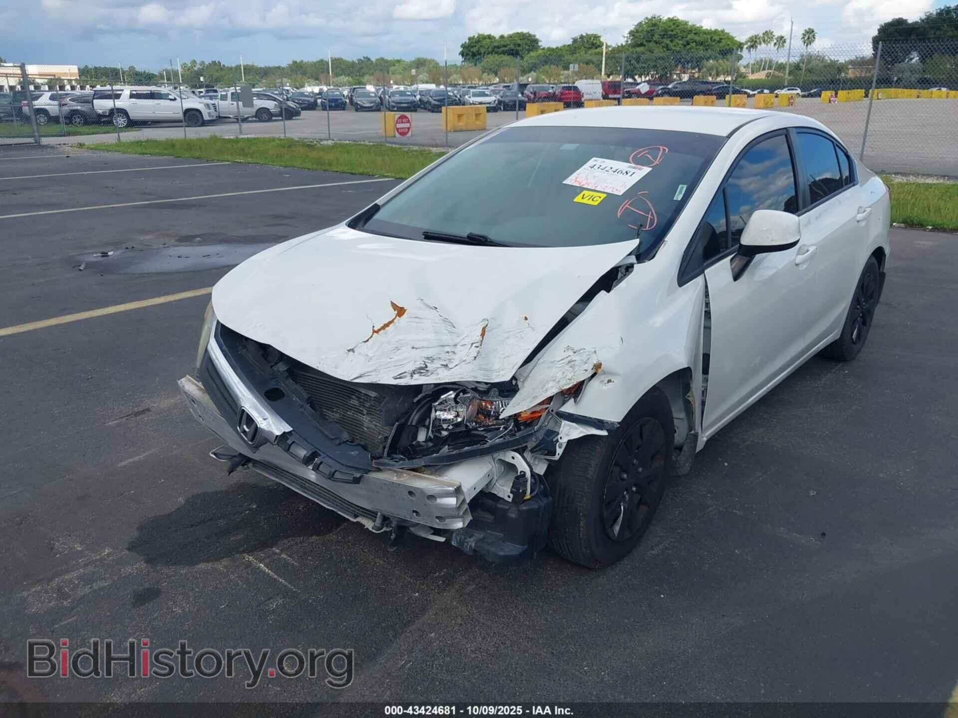 2012 HONDA CIVIC - VIN: JHMFB2F54CS000092 - Фото 6