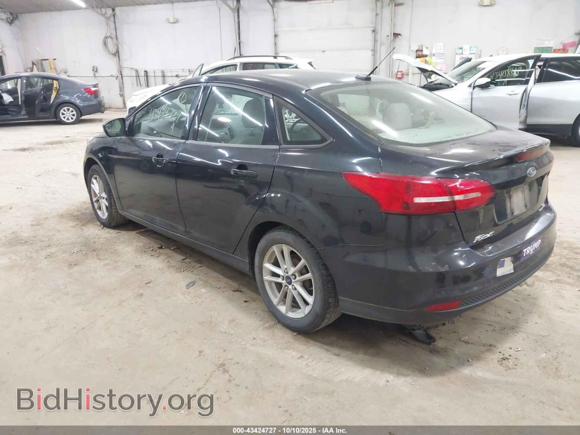 2015 FORD FOCUS - VIN: 1FADP3F2XFL243433 - Фото 3