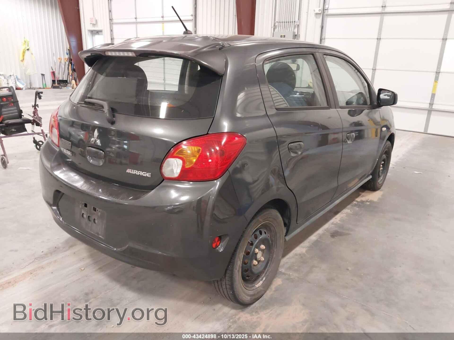 2015 MITSUBISHI MIRAGE - VIN: ML32A3HJ6FH000361 - Фото 4