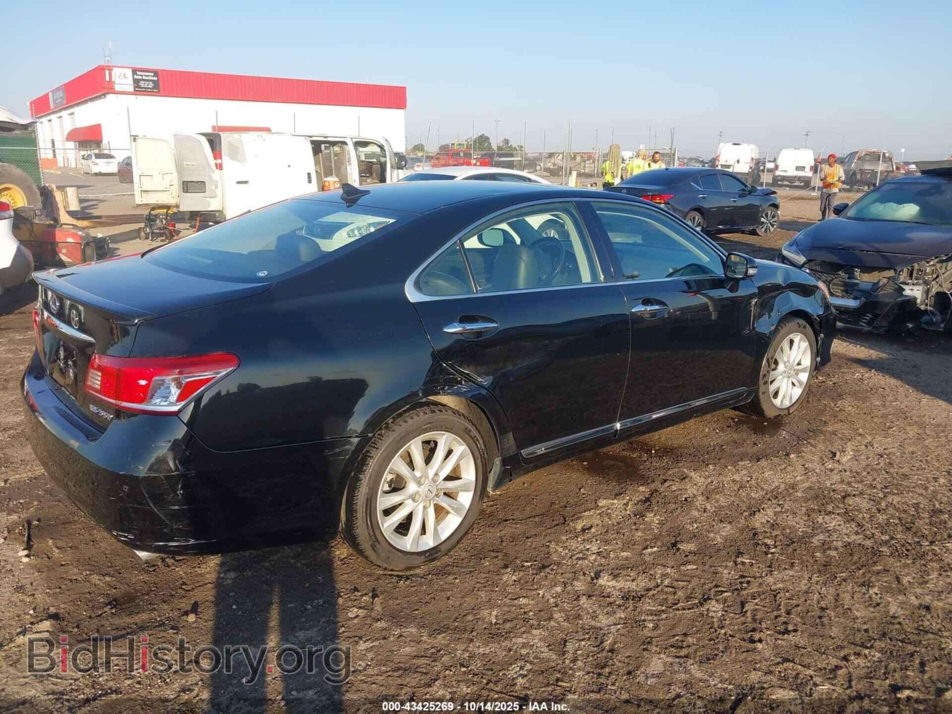 2011 LEXUS ES 350 - VIN: JTHBK1EG9B2423826 - Фото 4