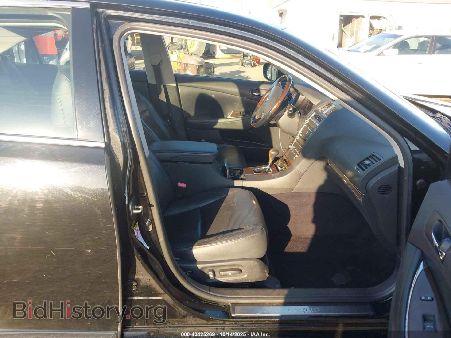 2011 LEXUS ES 350 - VIN: JTHBK1EG9B2423826 - Фото 5