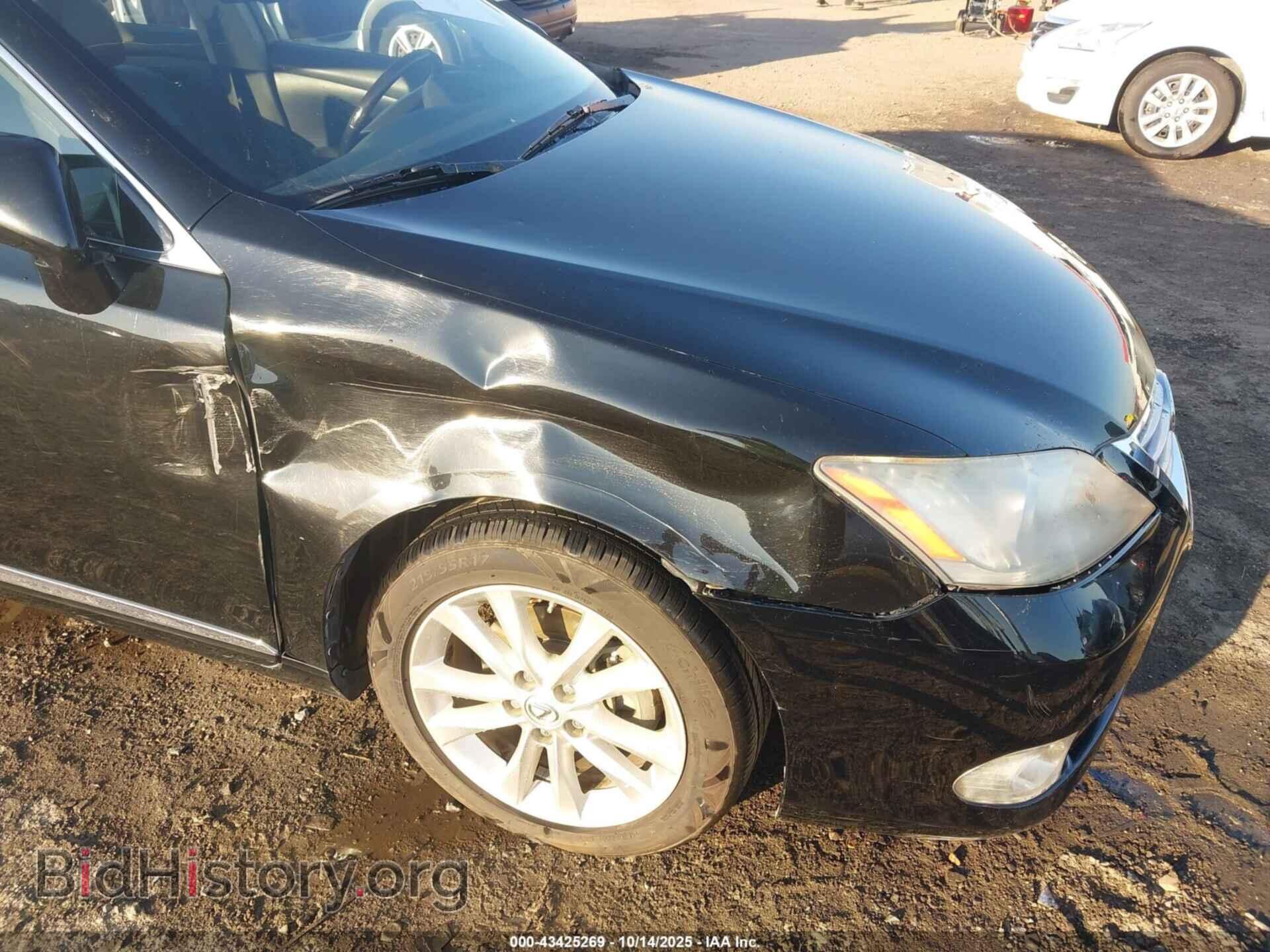 2011 LEXUS ES 350 - VIN: JTHBK1EG9B2423826 - Фото 6