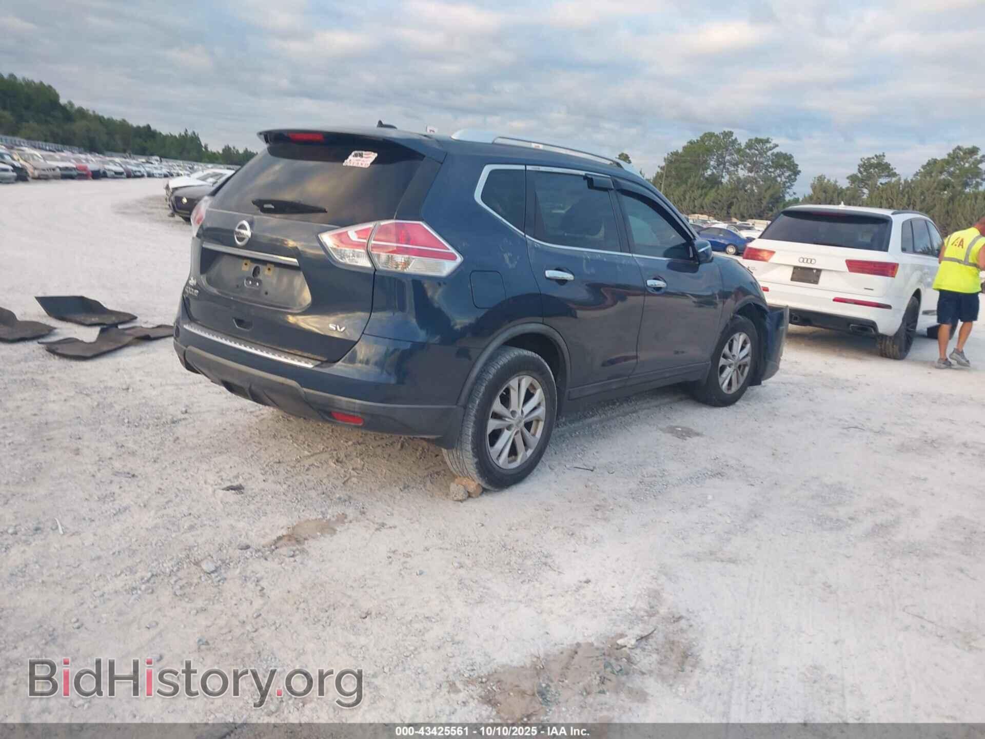 2015 NISSAN ROGUE - VIN: KNMAT2MT2FP539831 - Фото 4