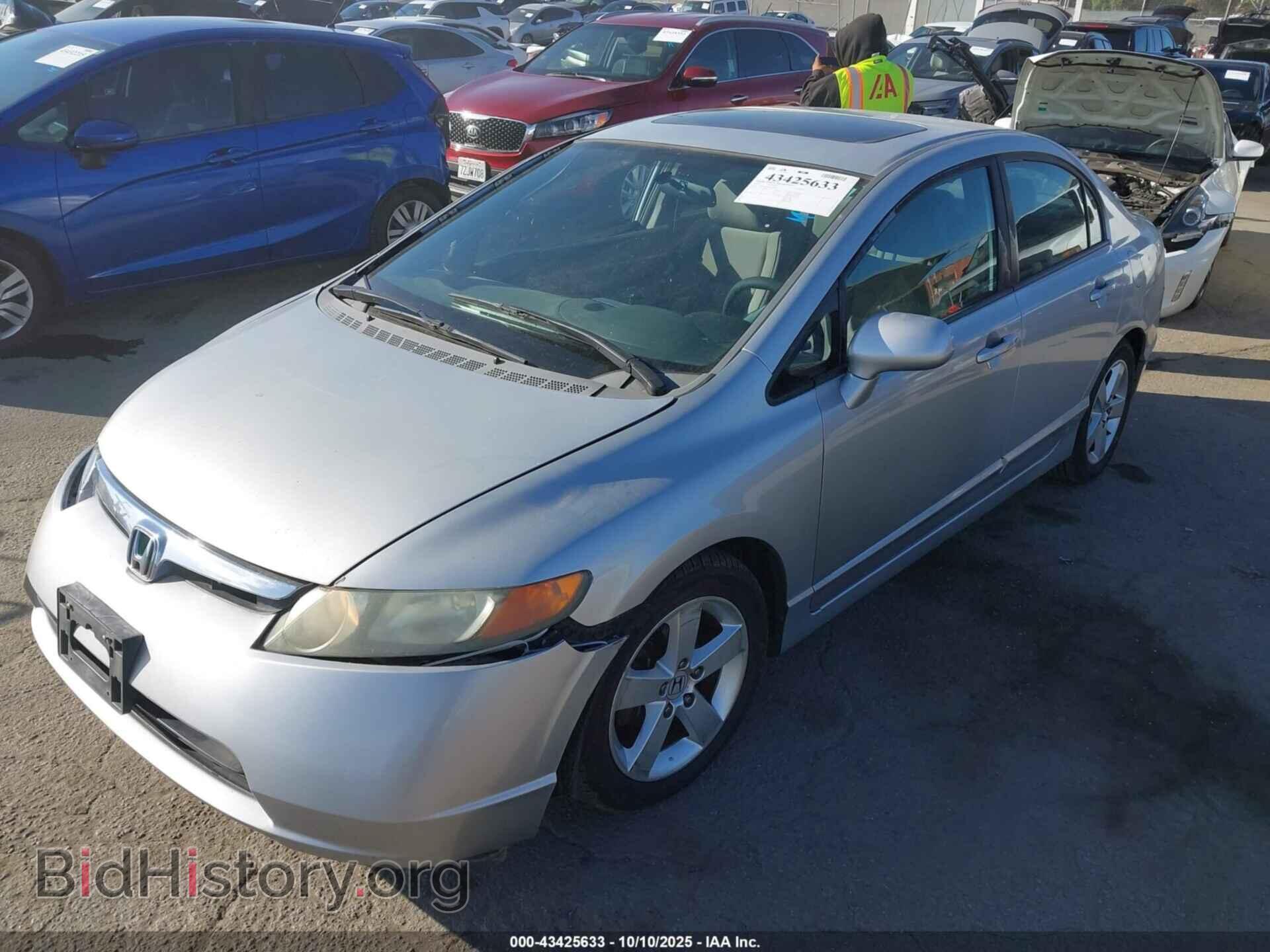 2008 HONDA CIVIC - VIN: 1HGFA168X8L062818 - Фото 2