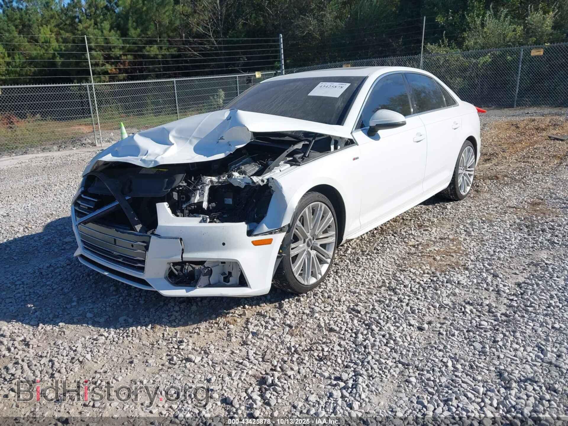 2017 AUDI A4 - VIN: WAUENAF44HN036745 - Фото 2