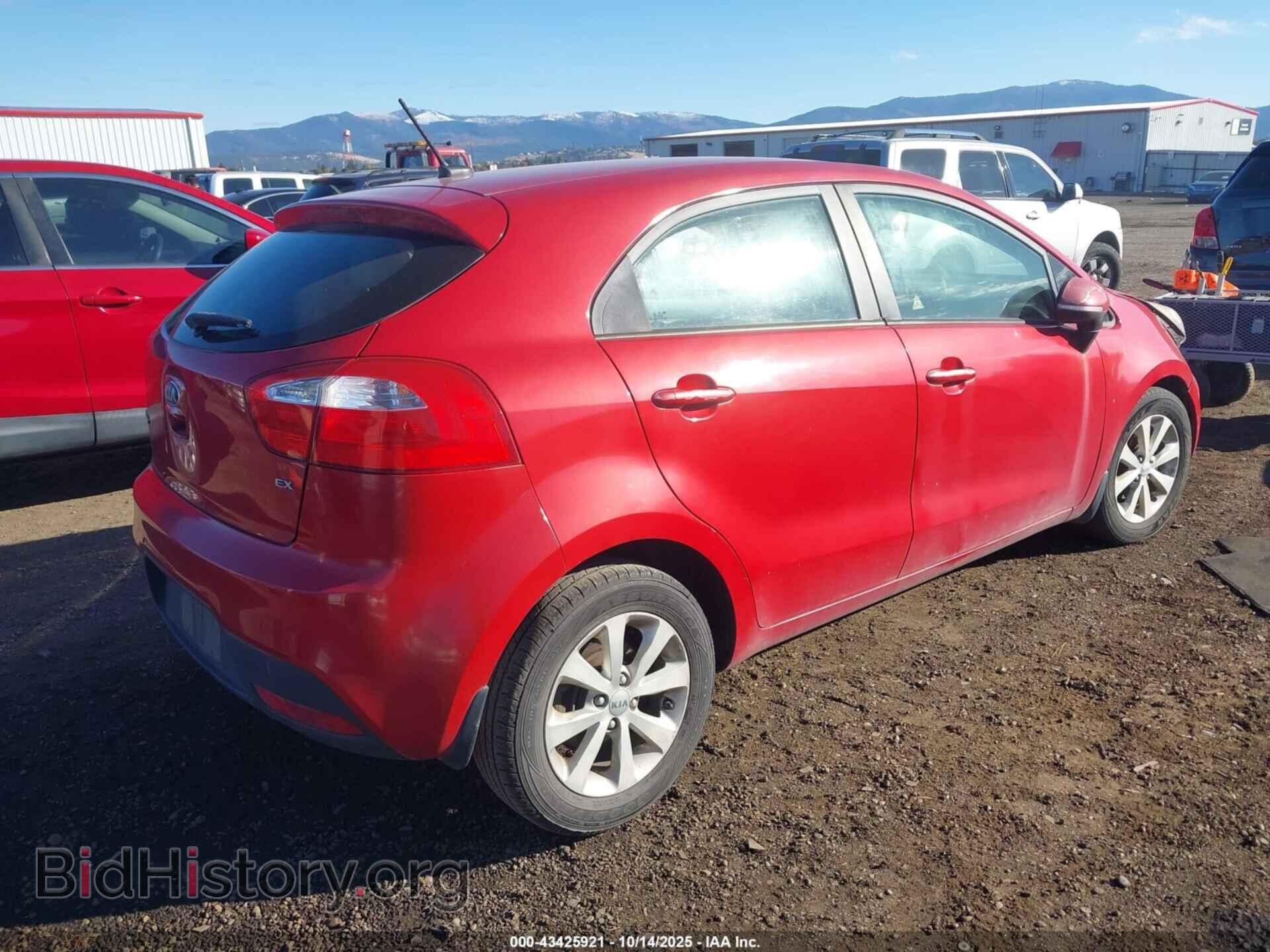 2013 KIA RIO - VIN: KNADN5A31D6195812 - Фото 4