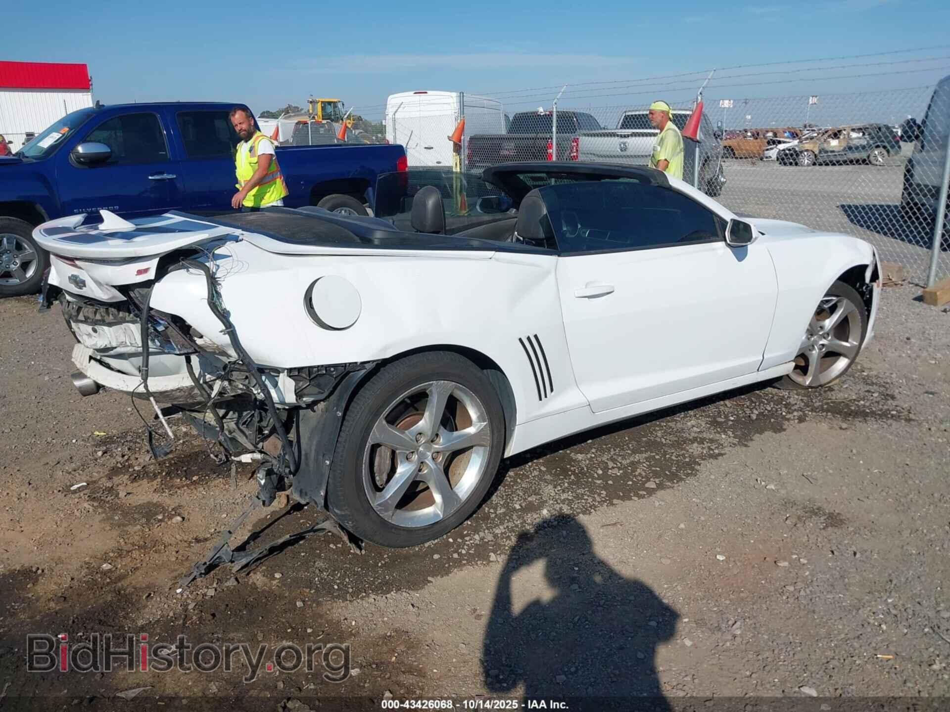 2014 CHEVROLET CAMARO - VIN: 2G1FK3DJ2E9165515 - Фото 4