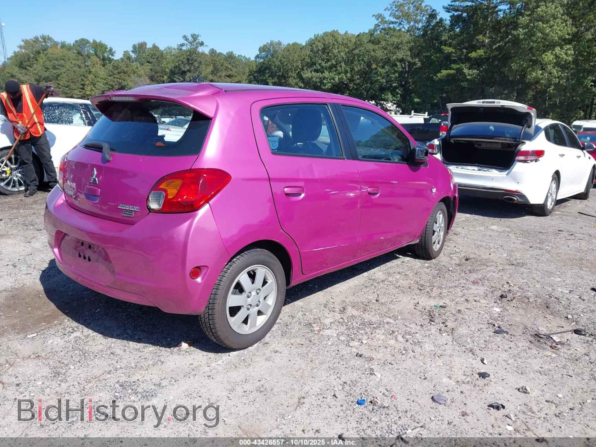 2015 MITSUBISHI MIRAGE - VIN: ML32A4HJ8FH059384 - Фото 4