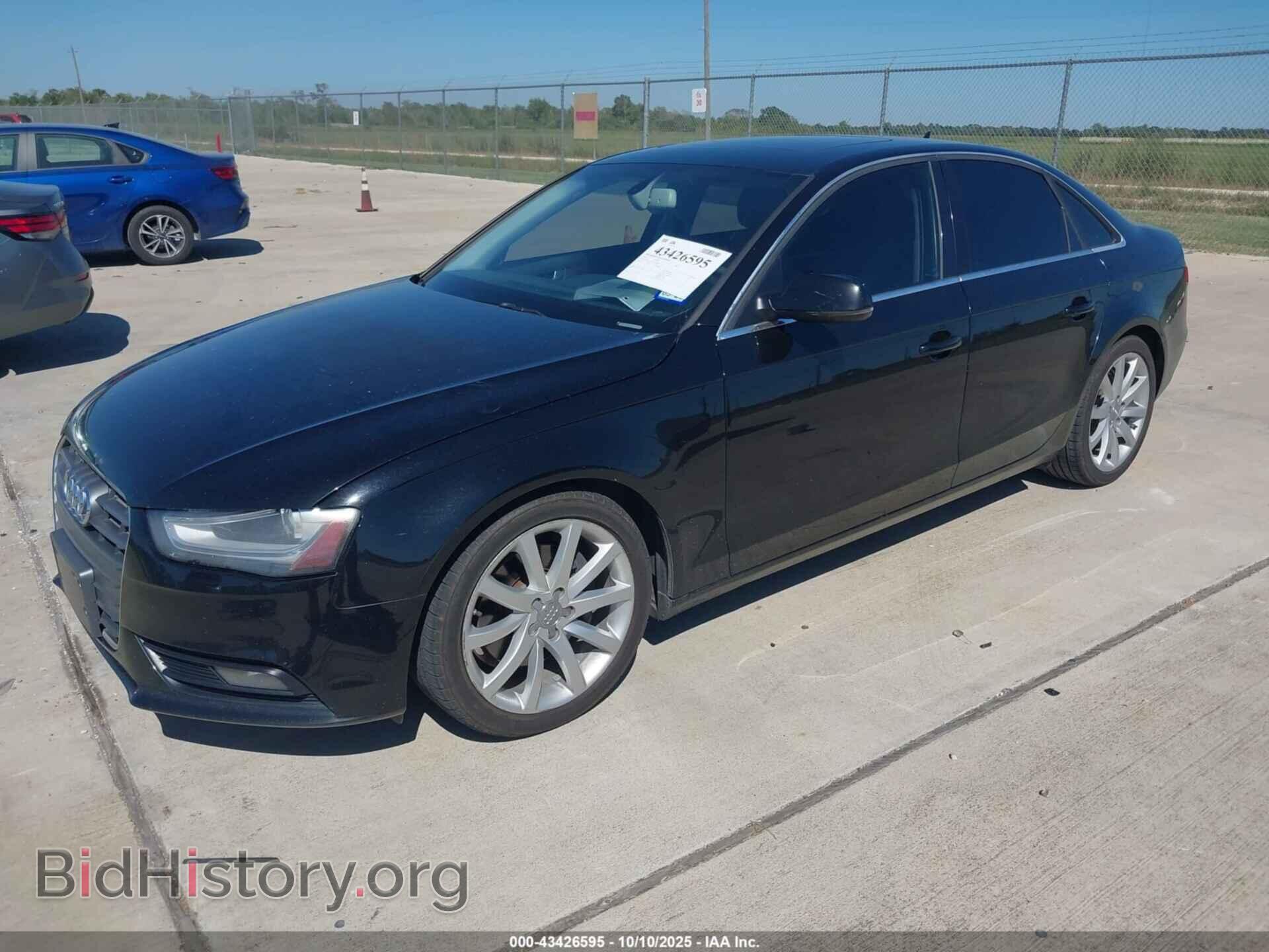 2013 AUDI A4 - VIN: WAUEFAFL1DA195096 - Фото 2