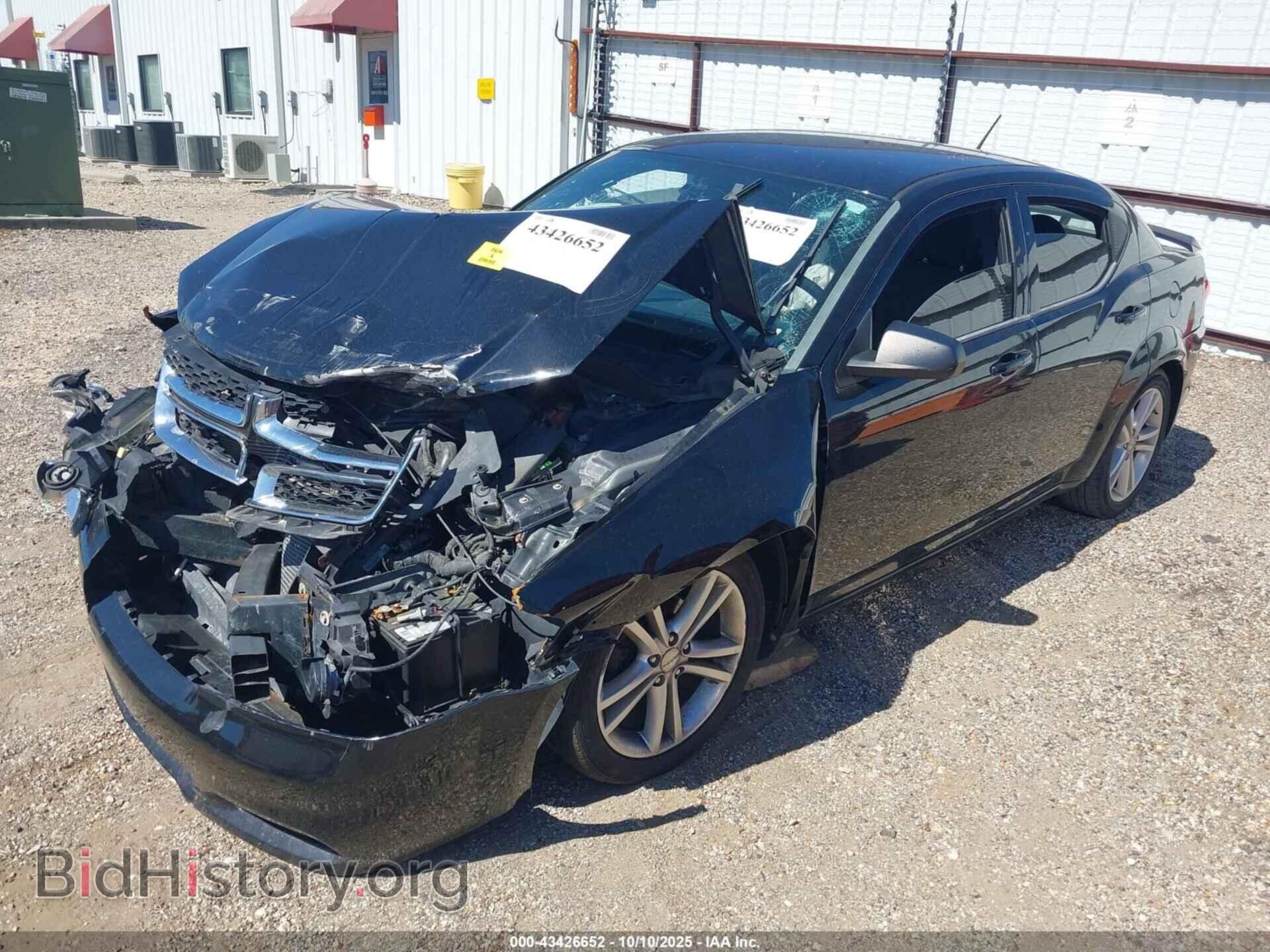 2013 DODGE AVENGER - VIN: 1C3CDZAG6DN769861 - Фото 2