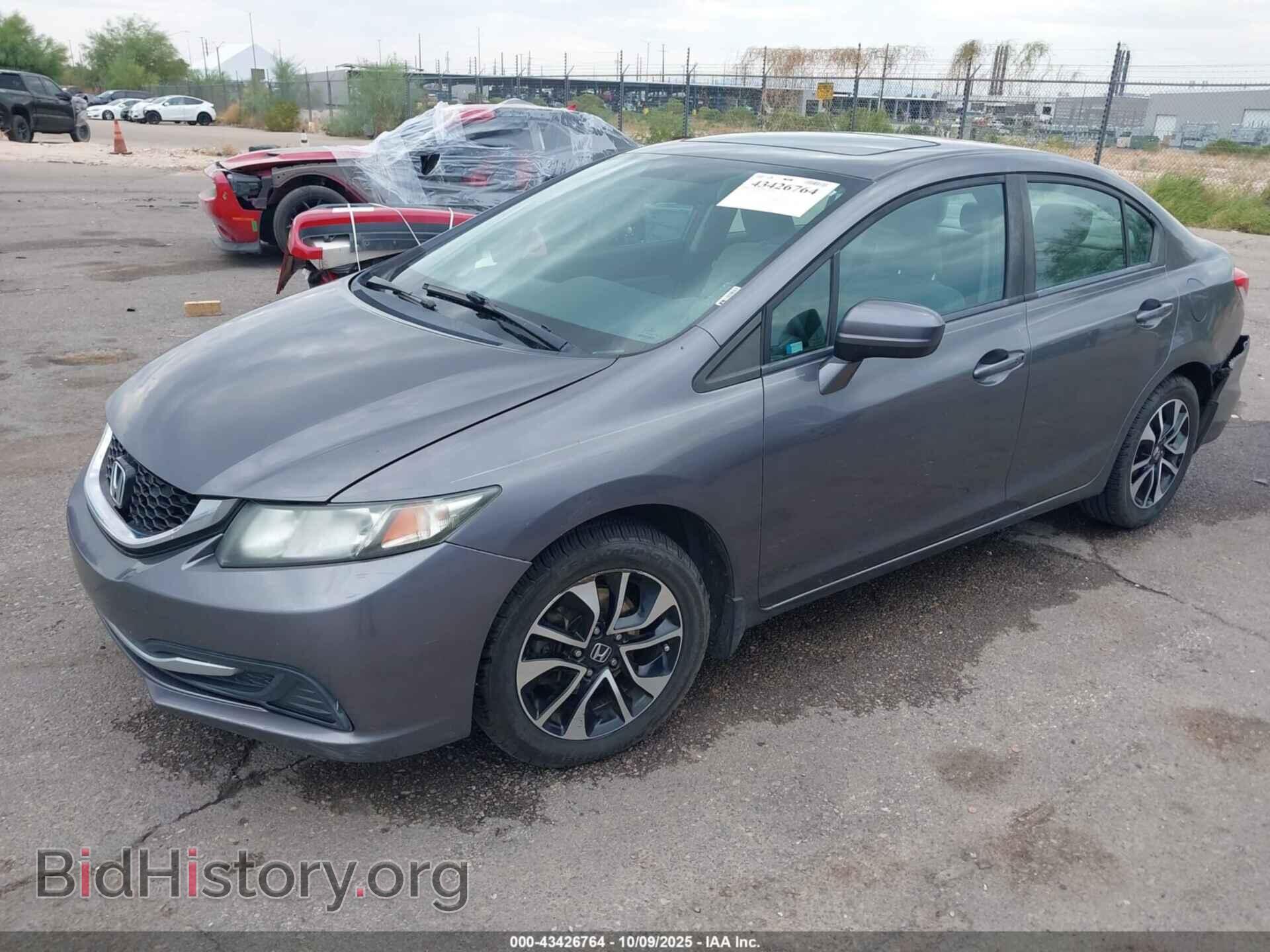 2015 HONDA CIVIC - VIN: 19XFB2F88FE029419 - Фото 2