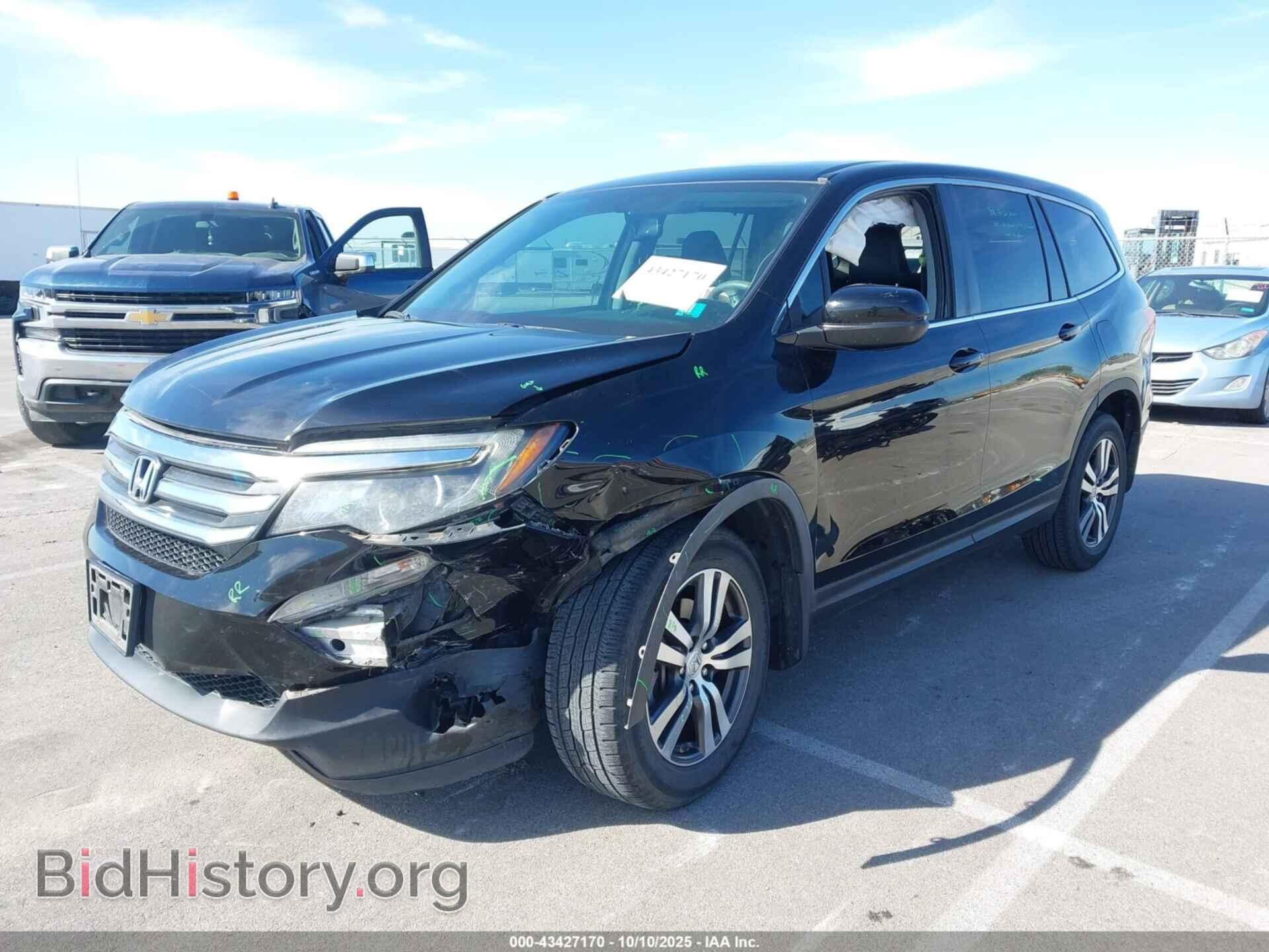 2016 HONDA PILOT - VIN: 5FNYF6H83GB085457 - Фото 2