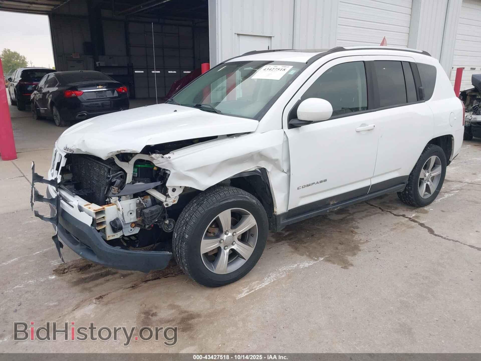 2016 JEEP COMPASS - VIN: 1C4NJDEB7GD772177 - Фото 2