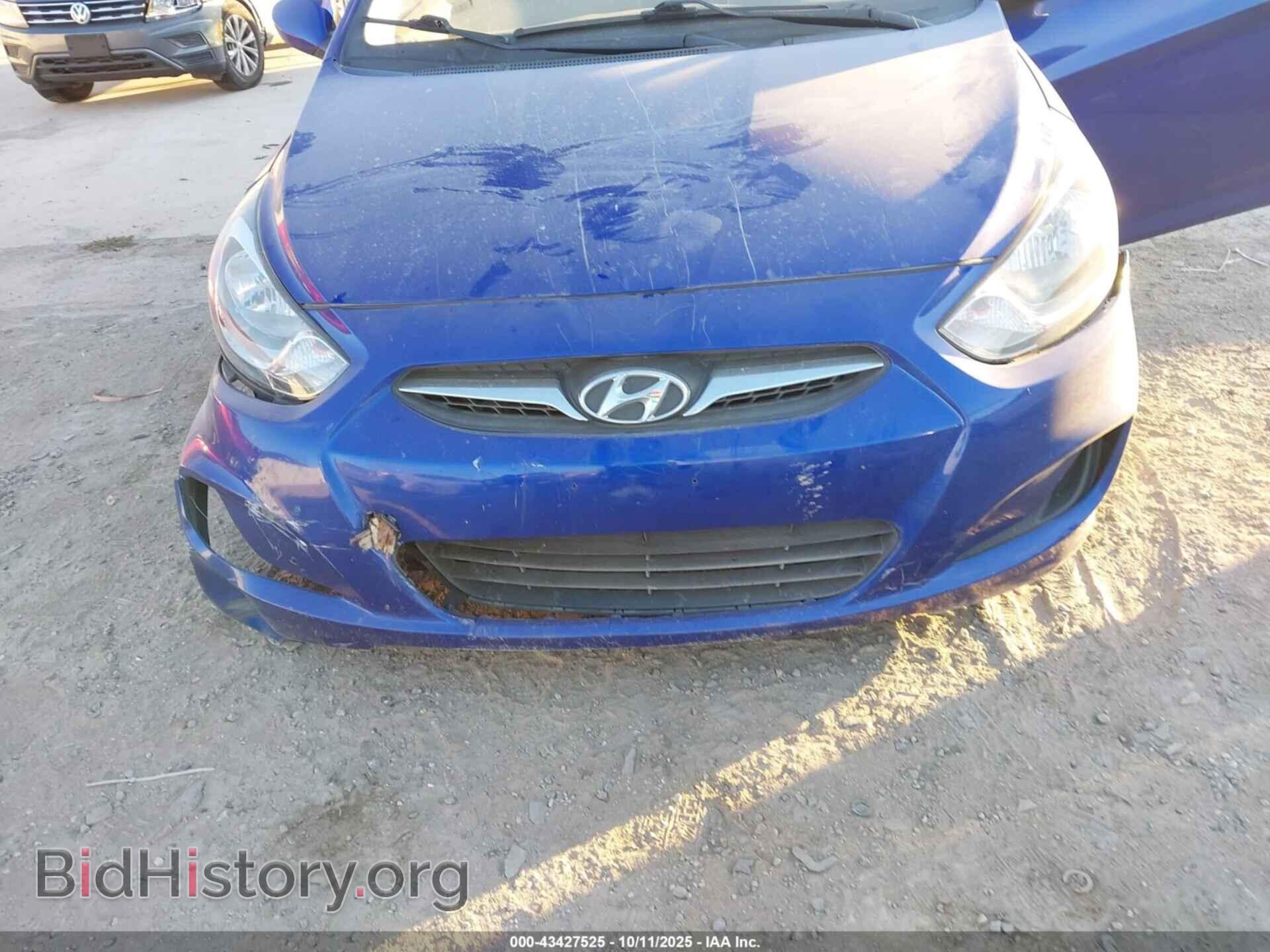 2012 HYUNDAI ACCENT - VIN: KMHCT4AE2CU221811 - Фото 6