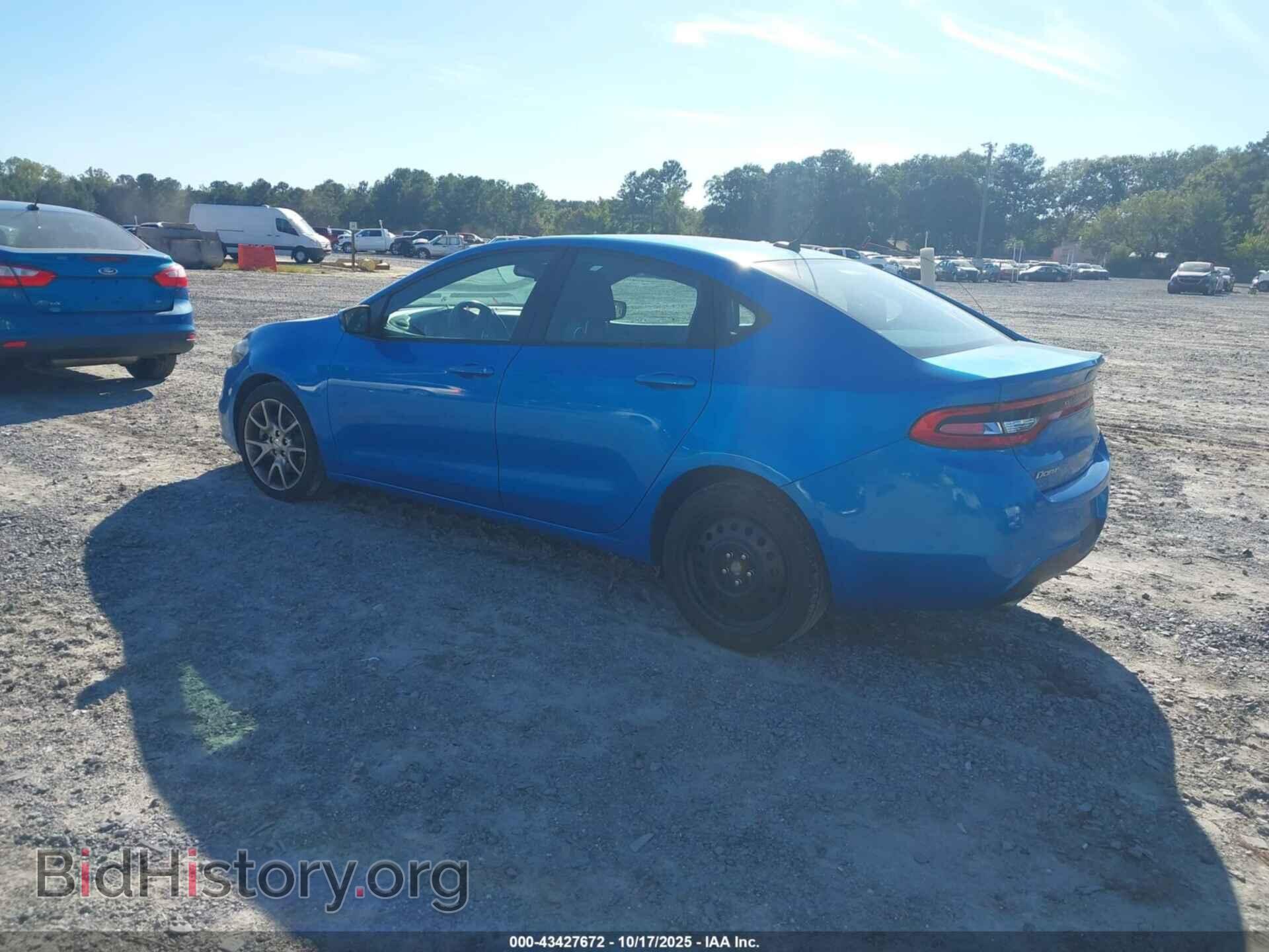 2015 DODGE DART - VIN: 1C3CDFBBXFD182573 - Фото 3