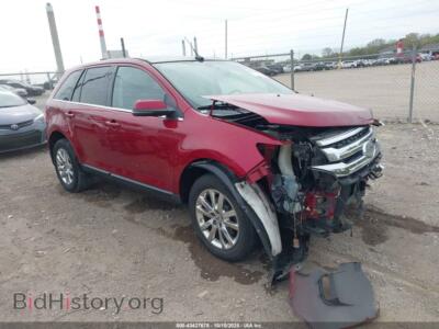 2013 Ford EDGE Limited, красный — VIN 2FMDK3KC2DBA31139, IAAI