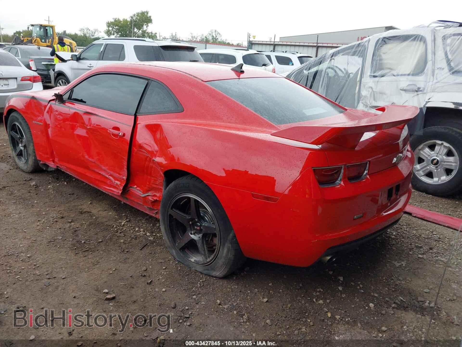 2013 CHEVROLET CAMARO - VIN: 2G1FA1E30D9178107 - Фото 3