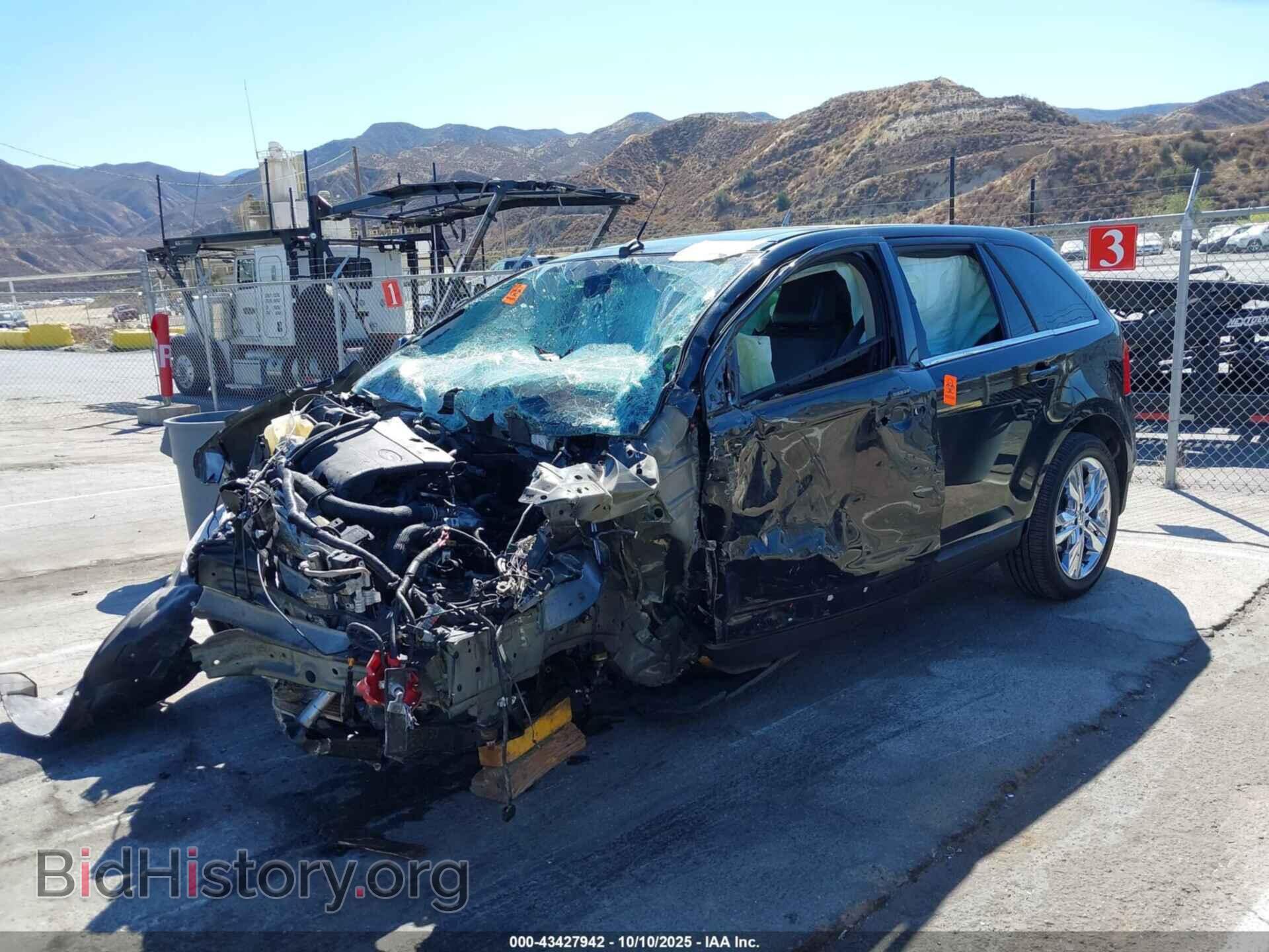 2011 FORD EDGE - VIN: 2FMDK3KC9BBA43186 - Фото 2