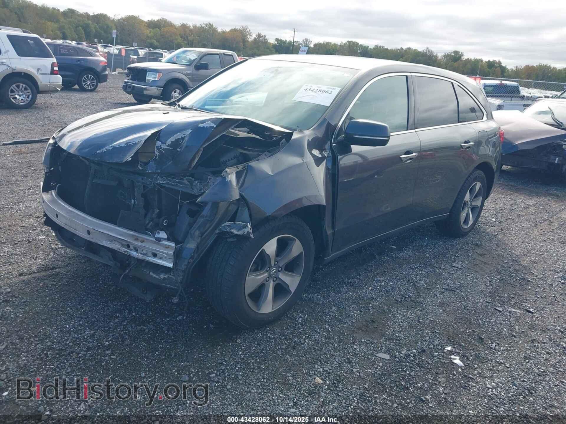 2015 ACURA MDX - VIN: 5FRYD4H27FB013325 - Фото 2