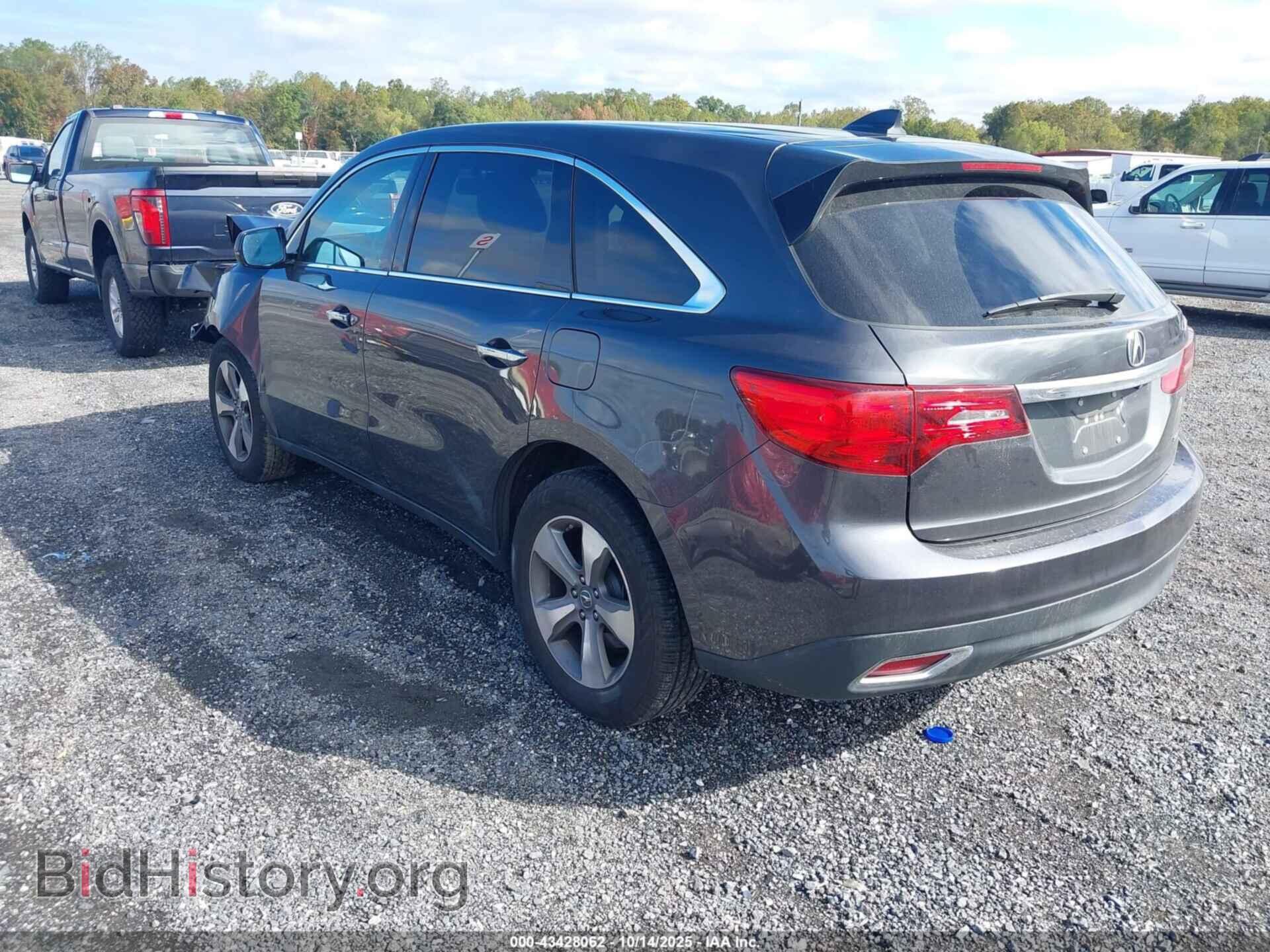2015 ACURA MDX - VIN: 5FRYD4H27FB013325 - Фото 3