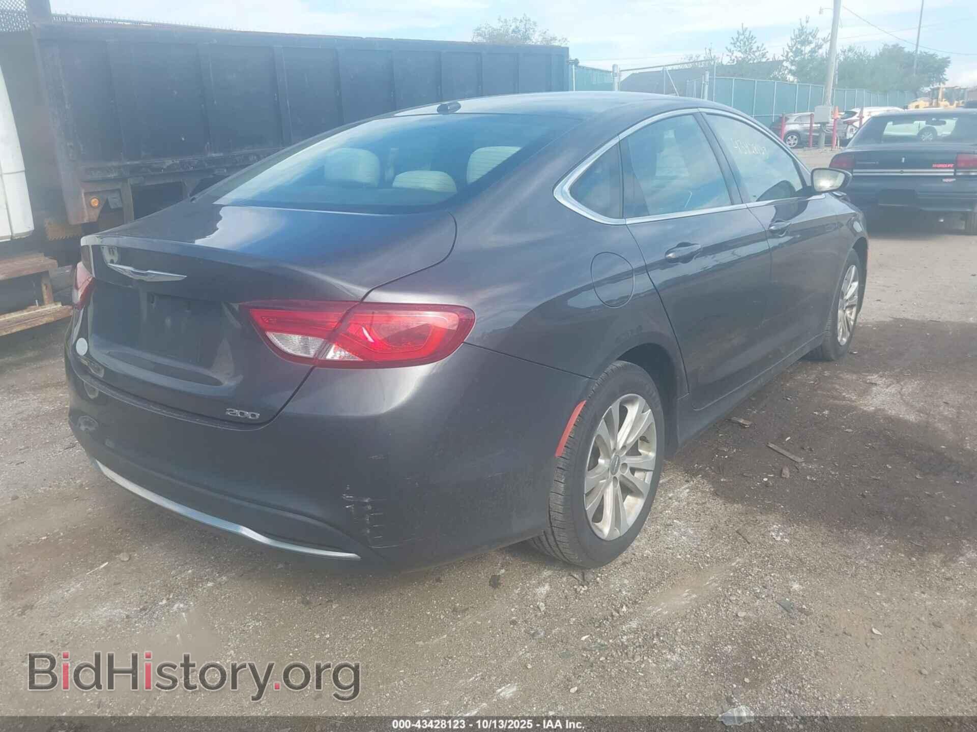 2016 CHRYSLER 200 - VIN: 1C3CCCABXGN159941 - Фото 4