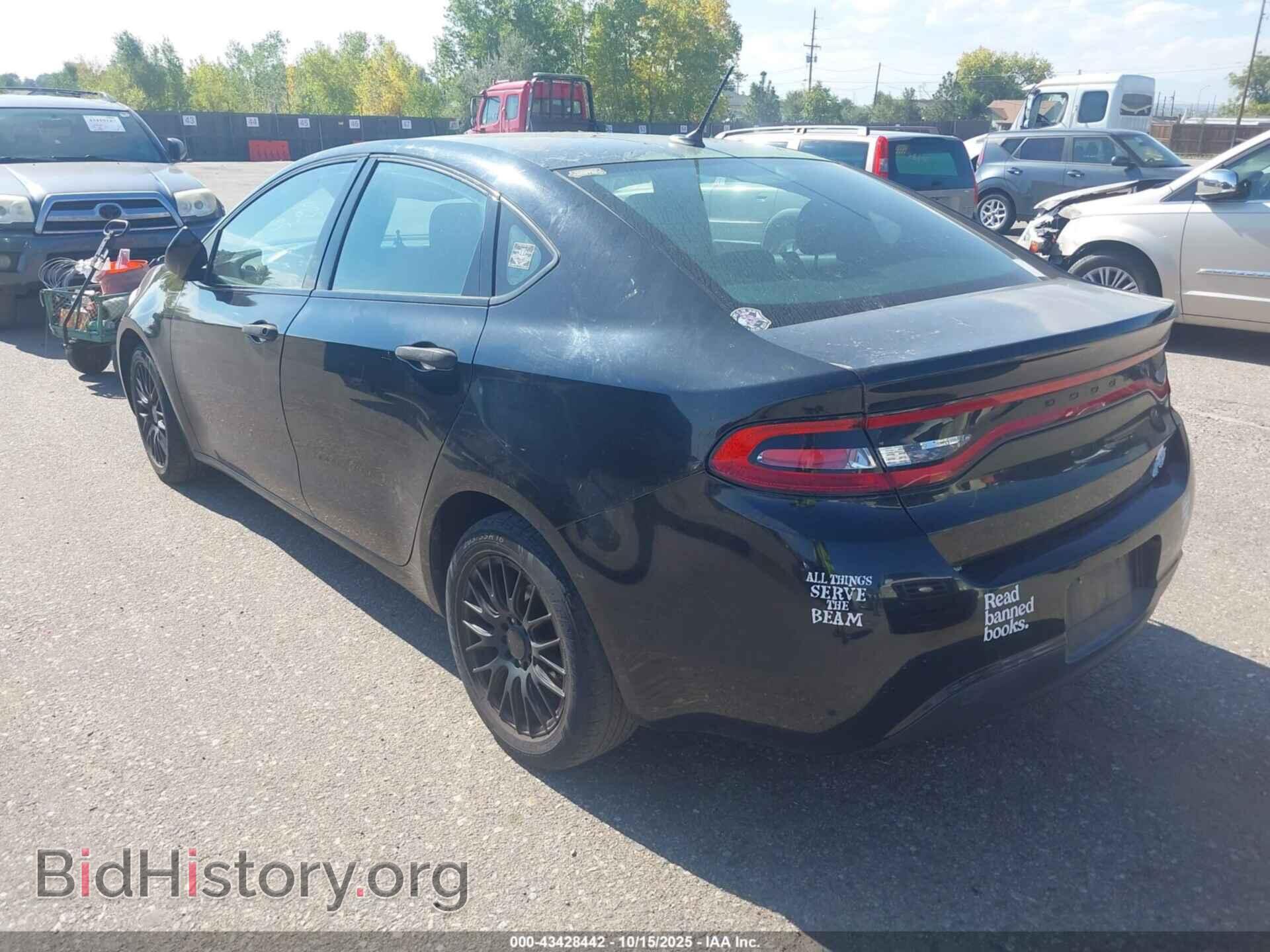 2013 DODGE DART - VIN: 1C3CDFAA8DD329818 - Фото 3