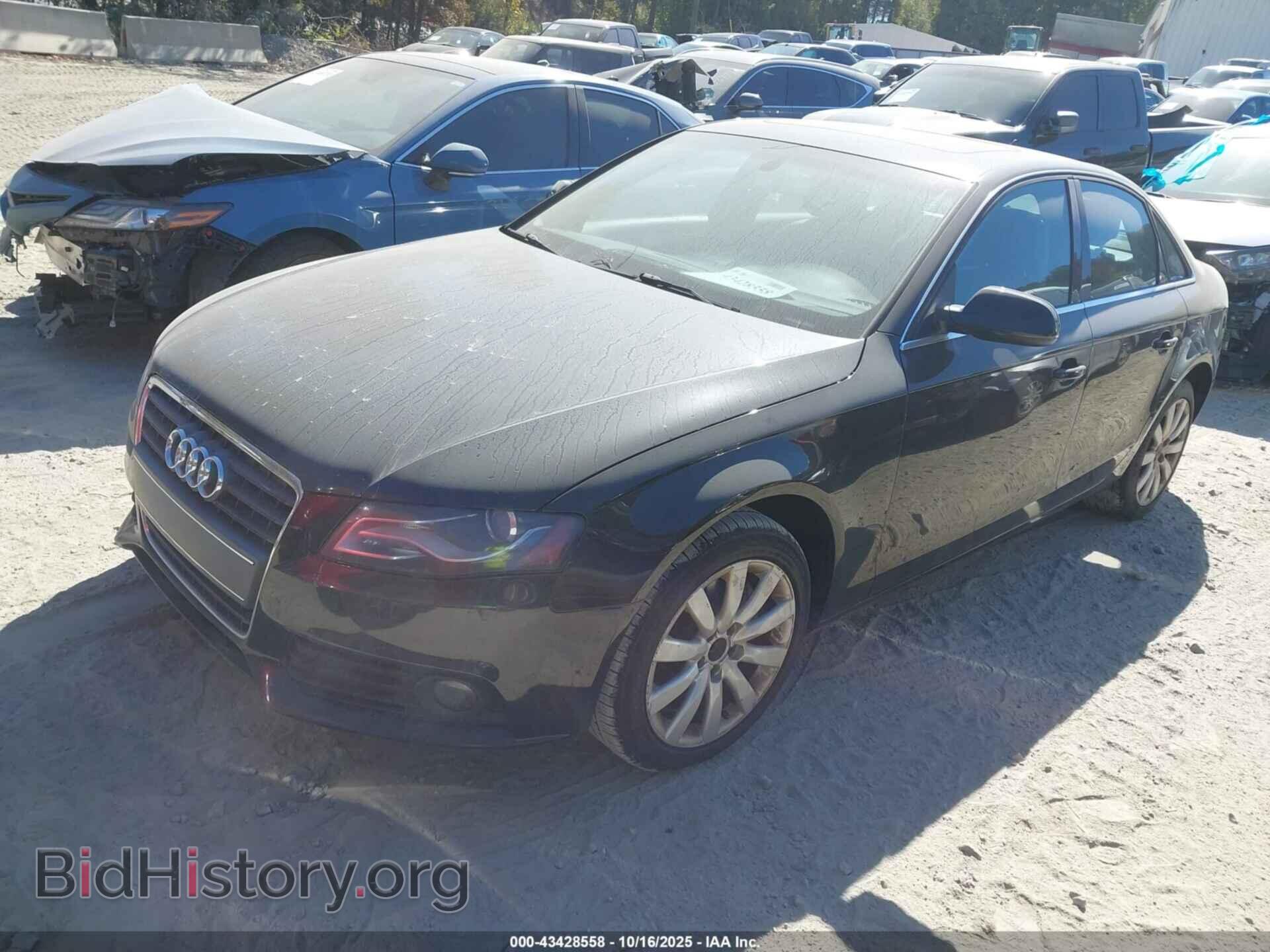 2012 AUDI A4 - VIN: WAUBFAFL0CN003967 - Фото 2