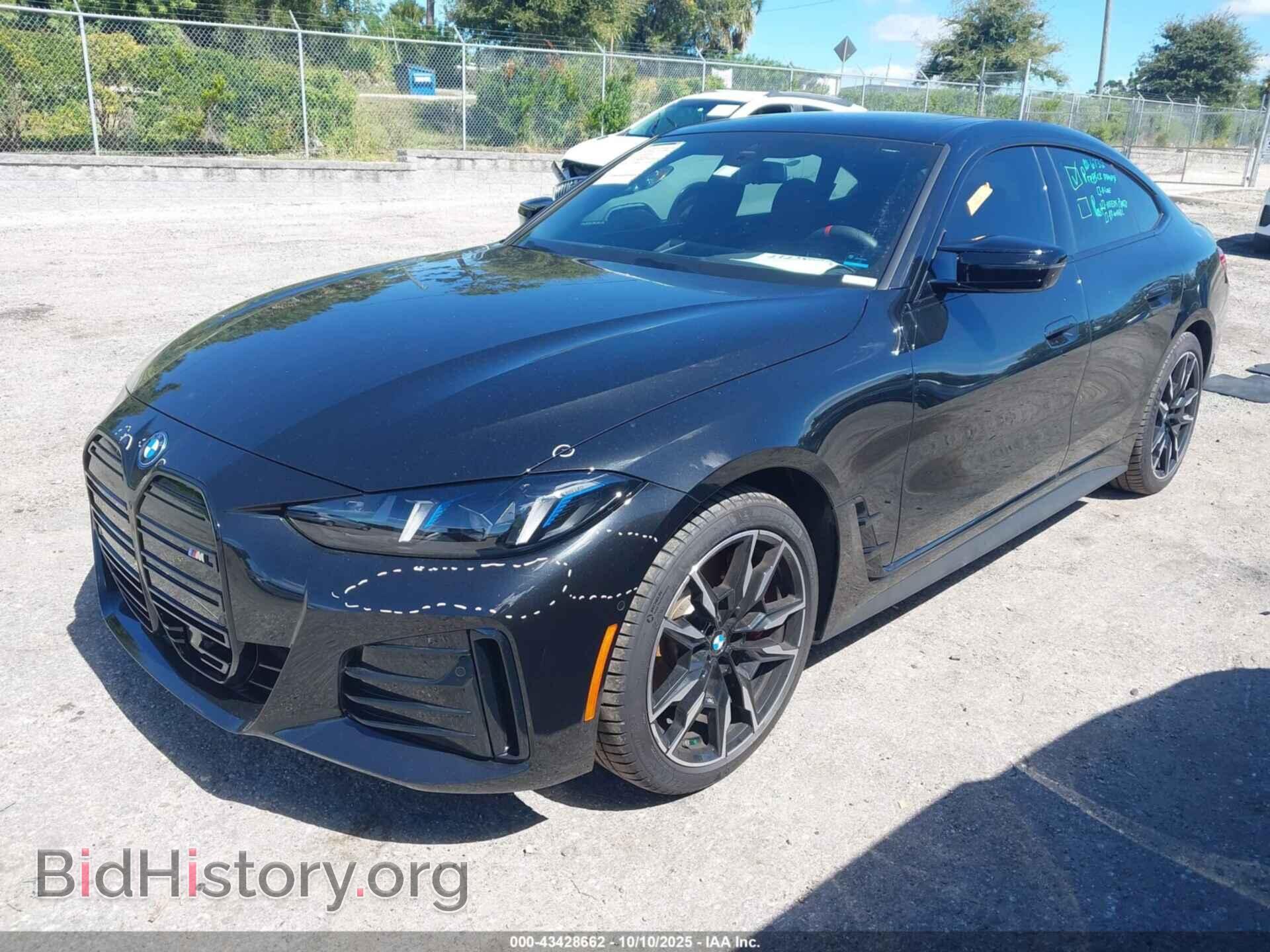 2025 BMW I4 - VIN: WBY33HD02SFT88313 - Фото 2