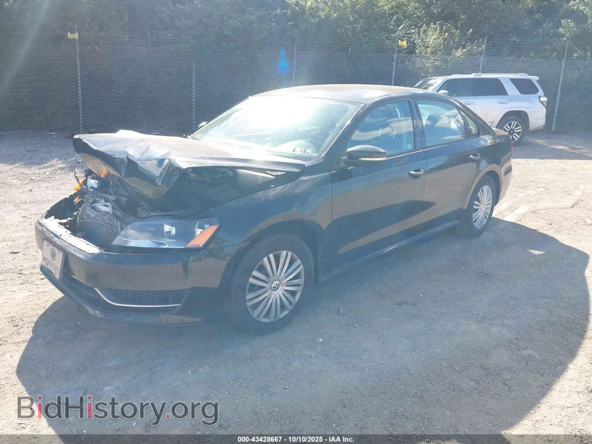 2014 VOLKSWAGEN PASSAT - VIN: 1VWAT7A31EC089769 - Фото 2