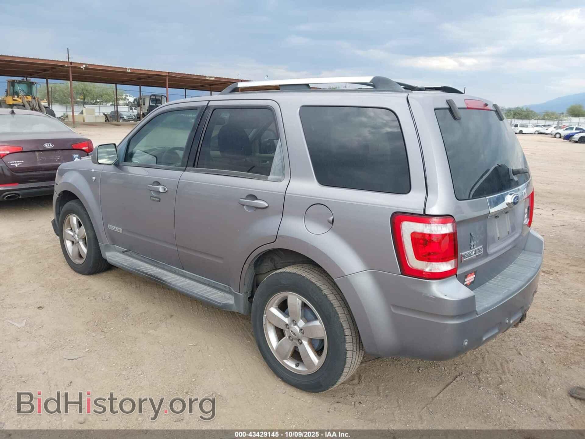 2008 FORD ESCAPE - VIN: 1FMCU94178KD41416 - Фото 3