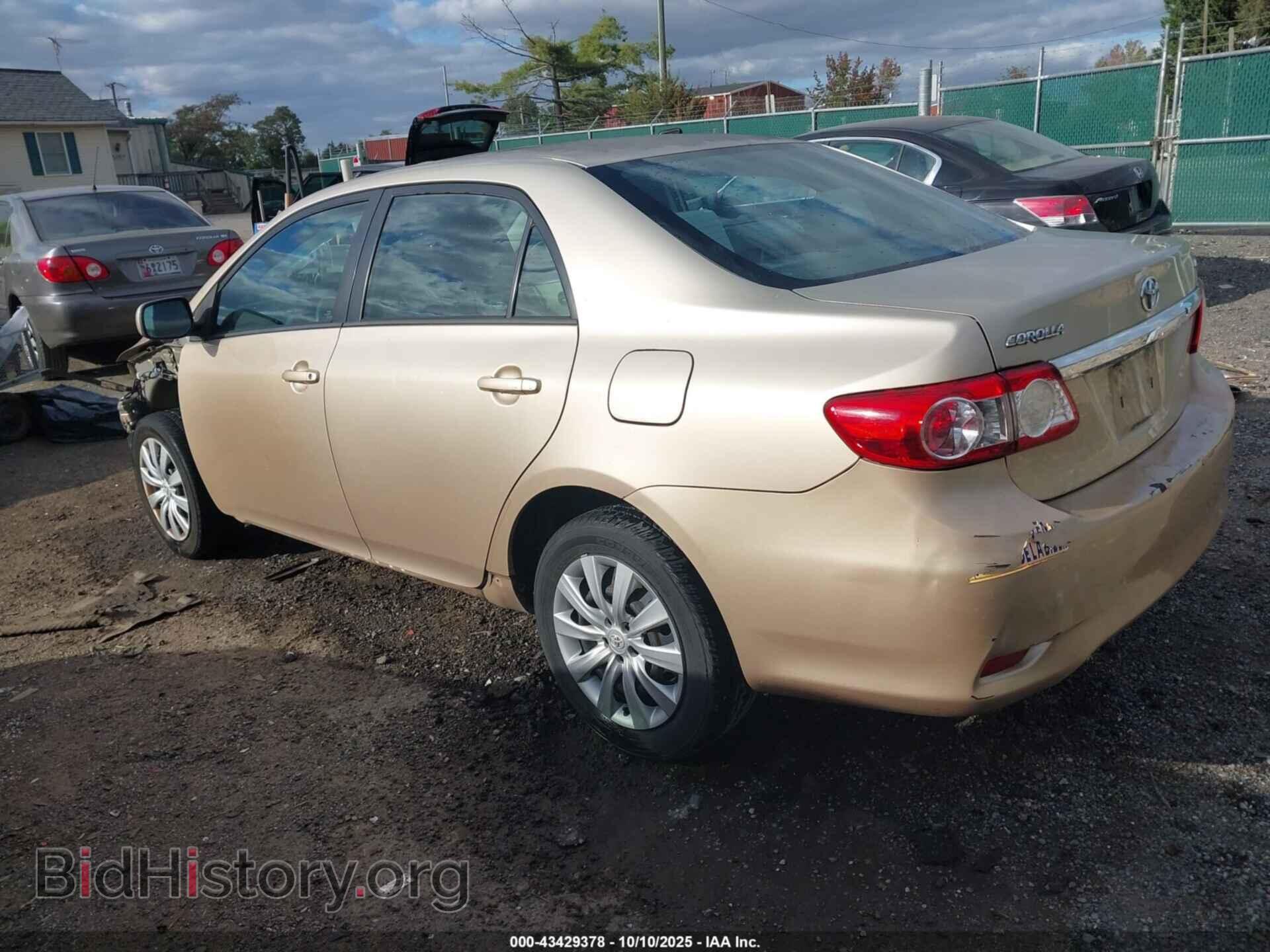 2012 TOYOTA COROLLA - VIN: 2T1BU4EE8CC789727 - Фото 3