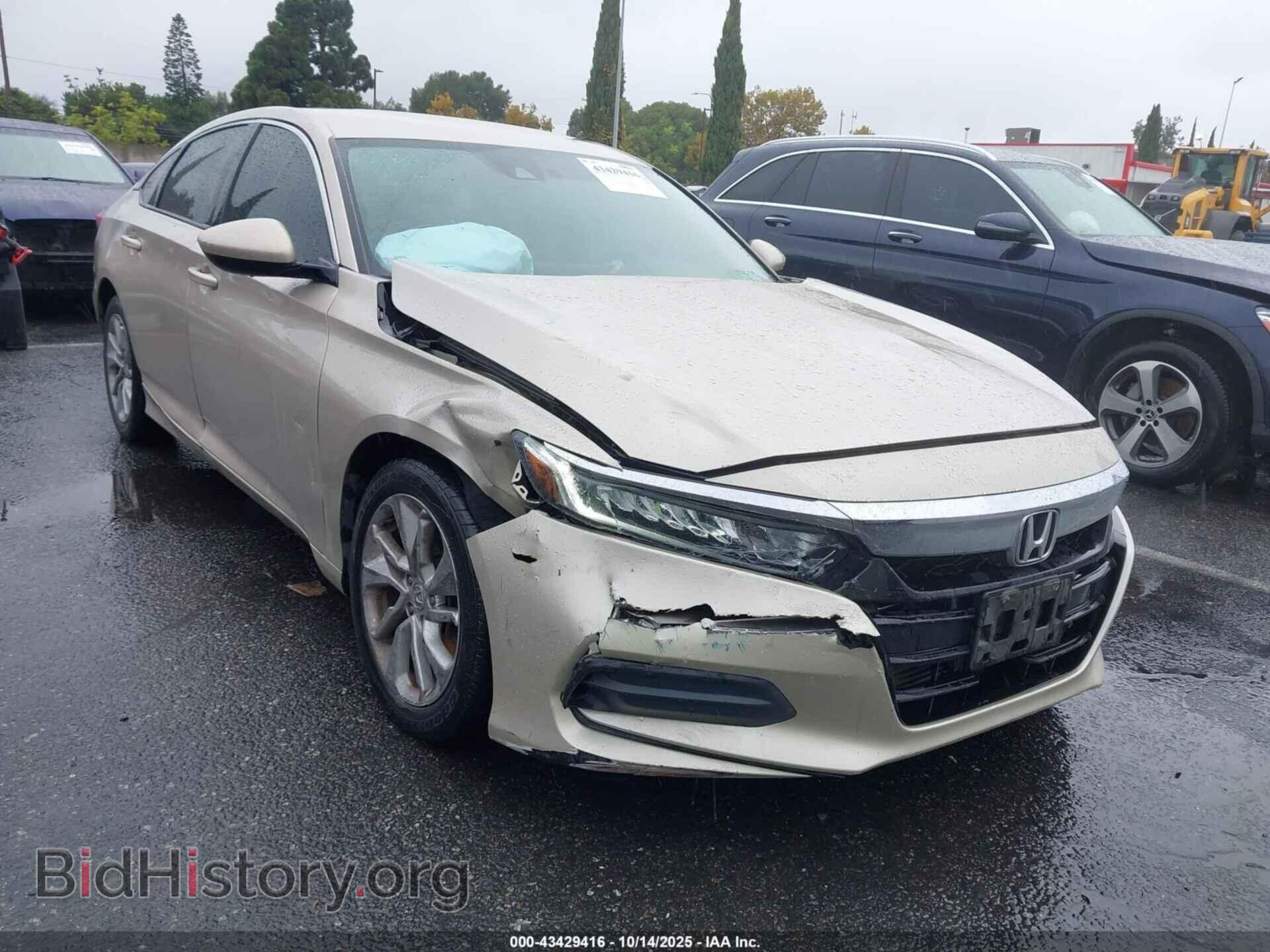 Фотография 1HGCV1F19JA044600 - HONDA ACCORD 2018