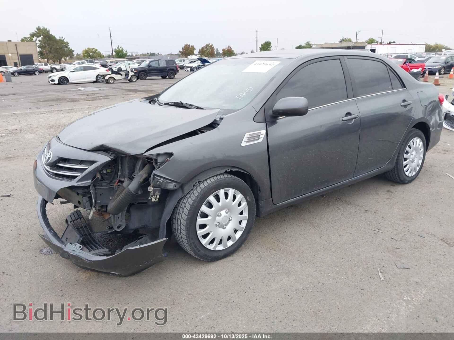 2013 TOYOTA COROLLA - VIN: 2T1BU4EE5DC973461 - Фото 2