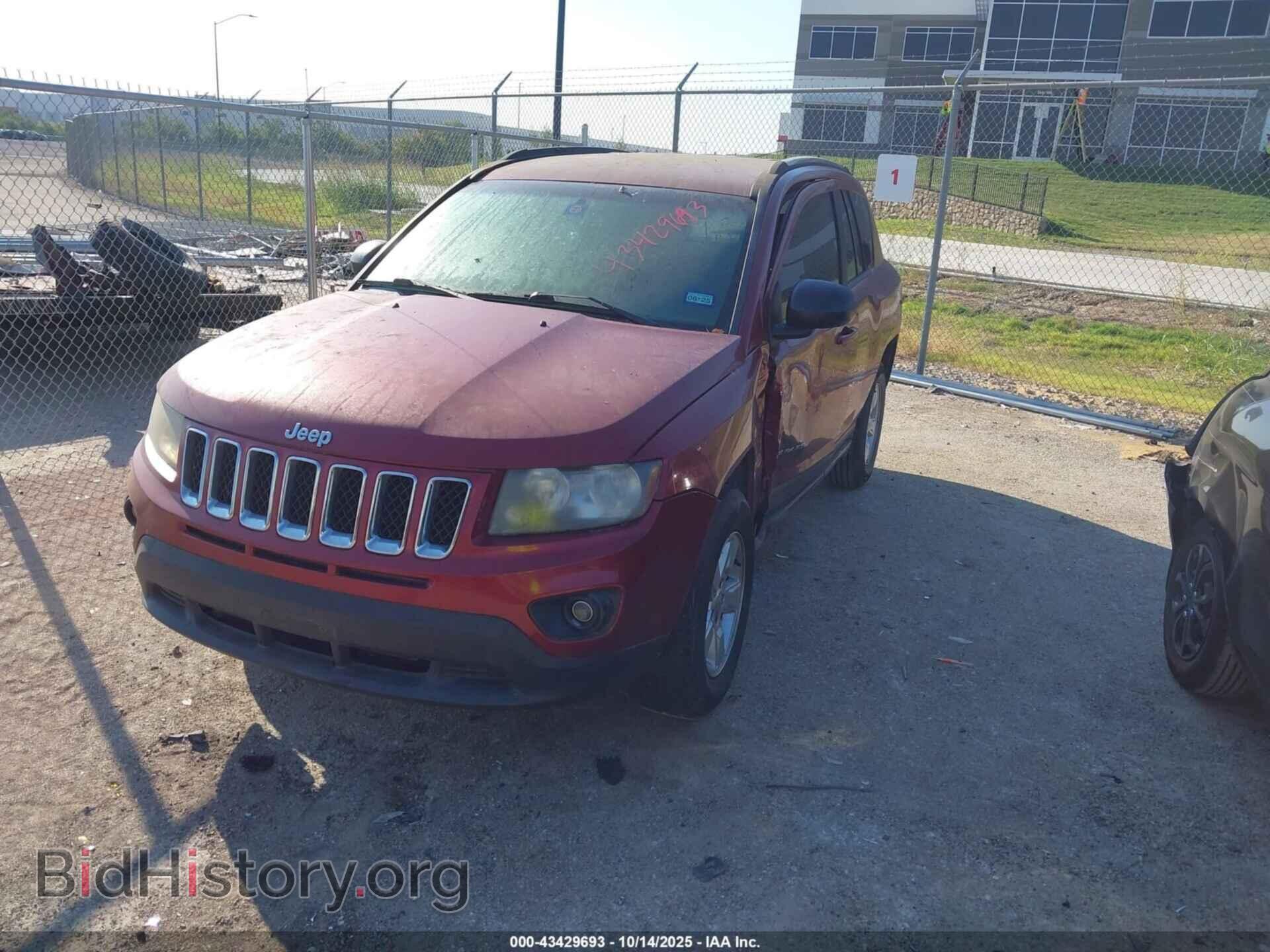 2014 JEEP COMPASS - VIN: 1C4NJCBA7ED594094 - Фото 2