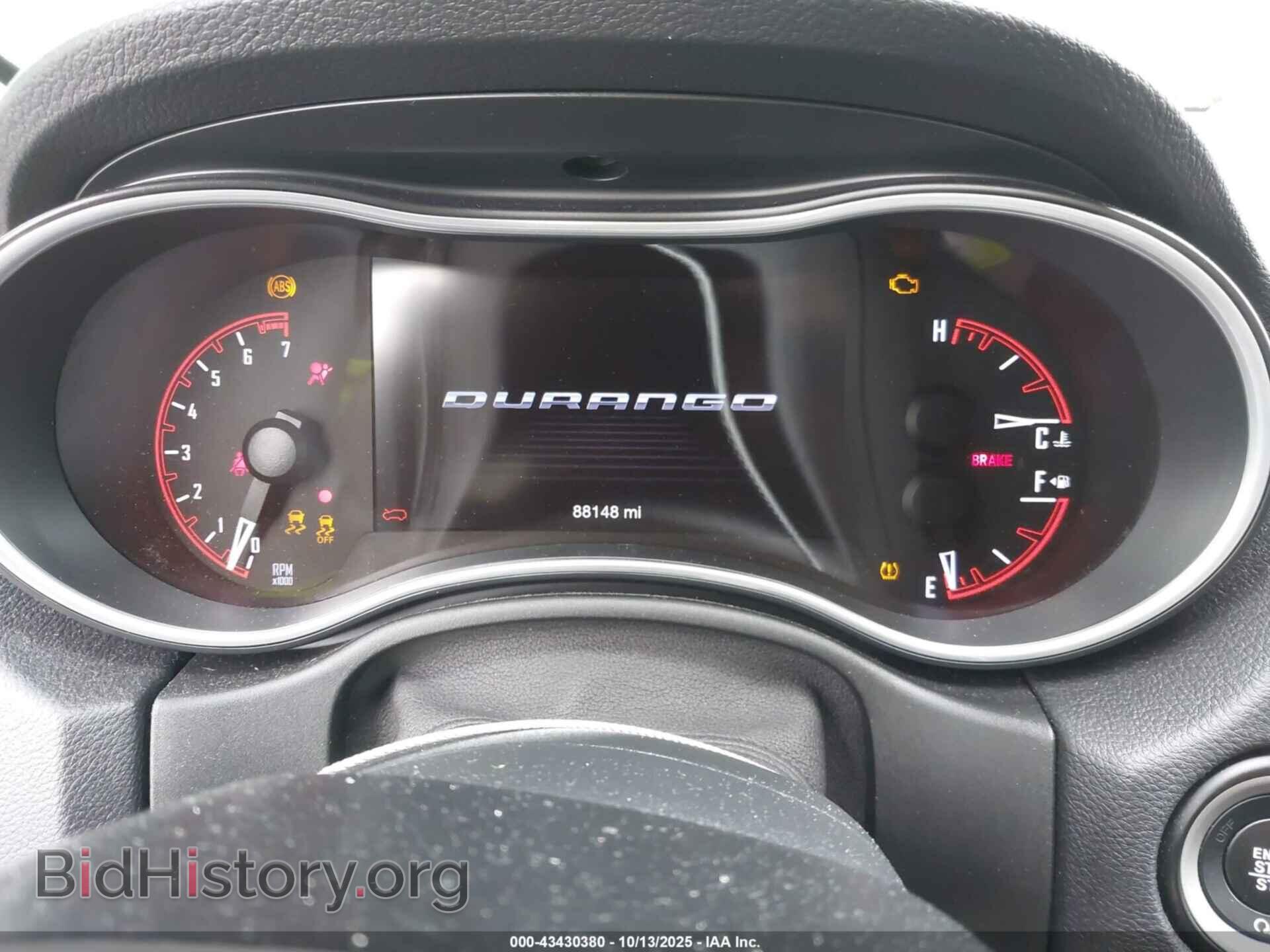 2019 DODGE DURANGO - VIN: 1C4RDHEG5KC647611 - Фото 7