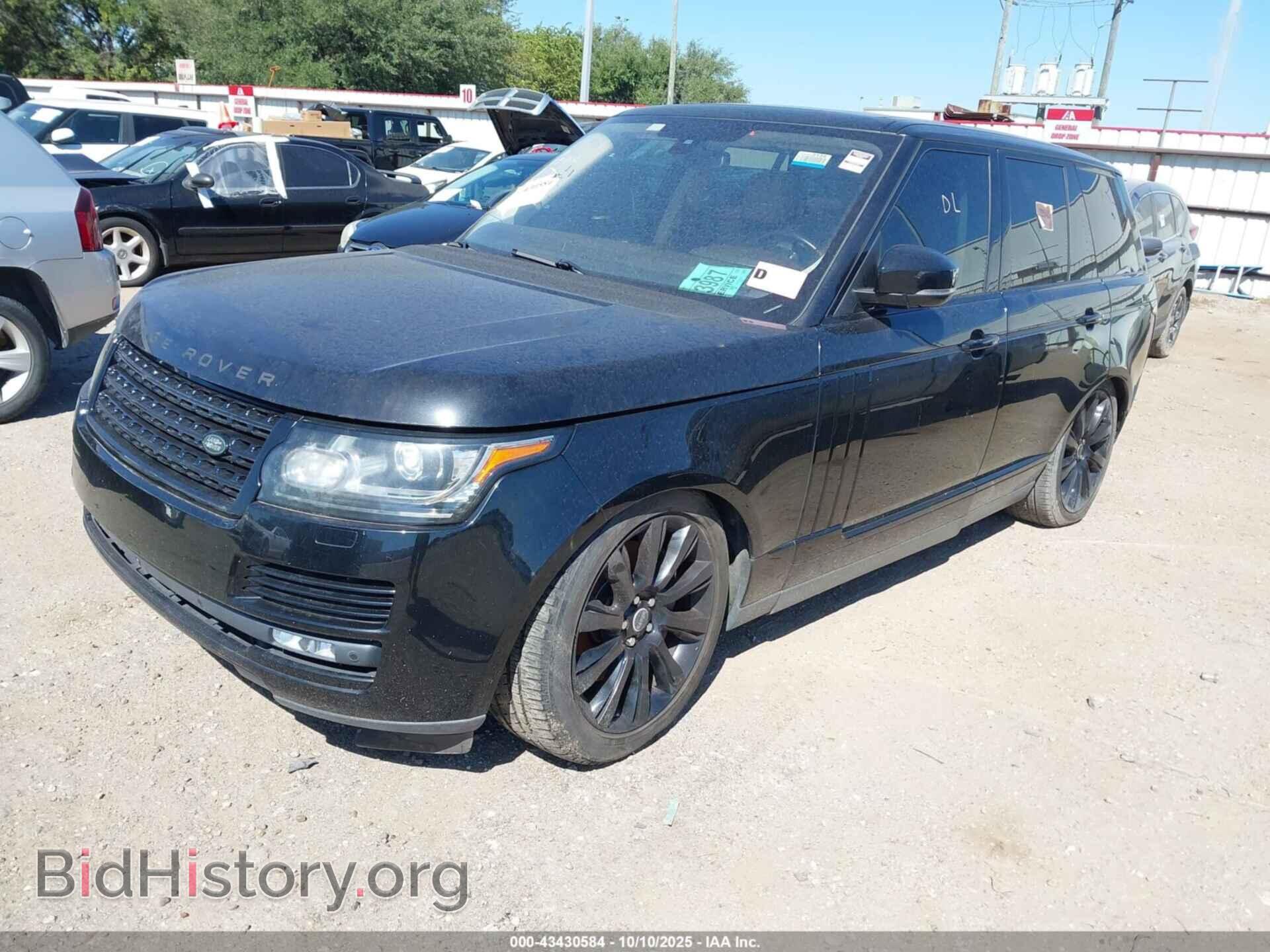 2016 LAND ROVER RANGE ROVER - VIN: SALGS2EF2GA278803 - Фото 2