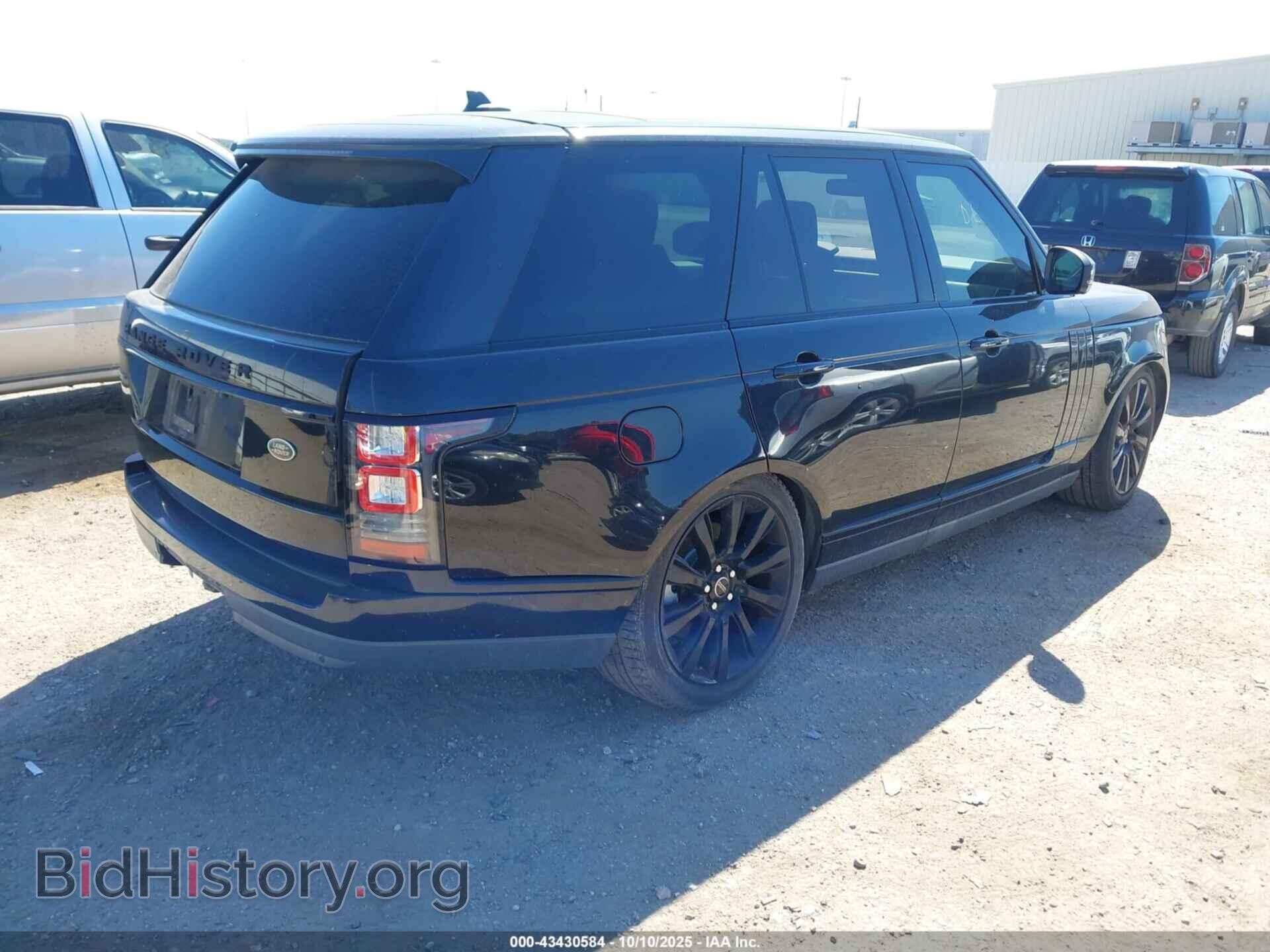 2016 LAND ROVER RANGE ROVER - VIN: SALGS2EF2GA278803 - Фото 4