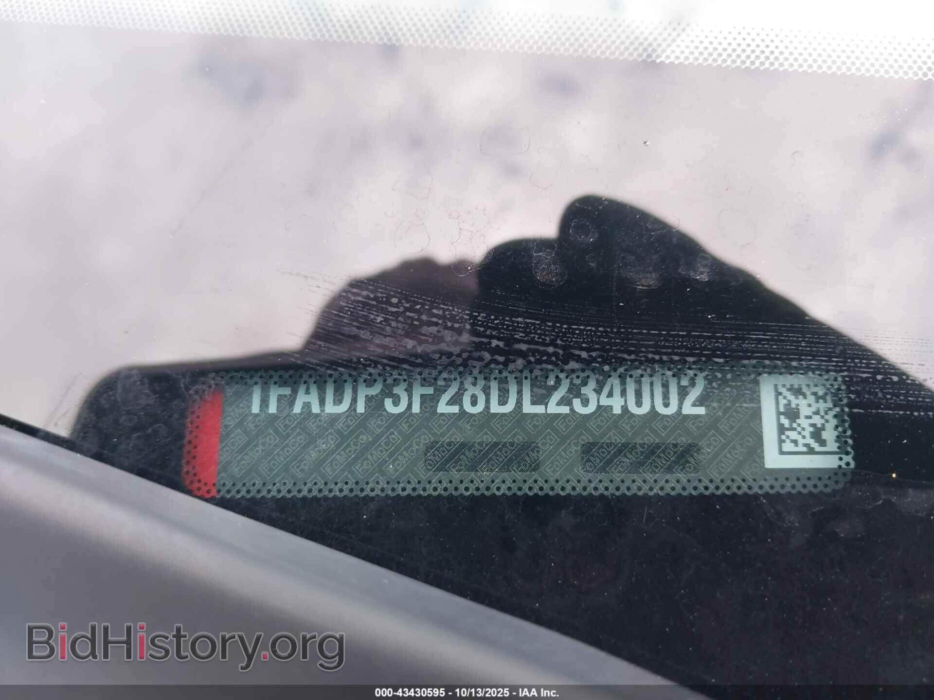 2013 FORD FOCUS - VIN: 1FADP3F28DL234002 - Фото 9