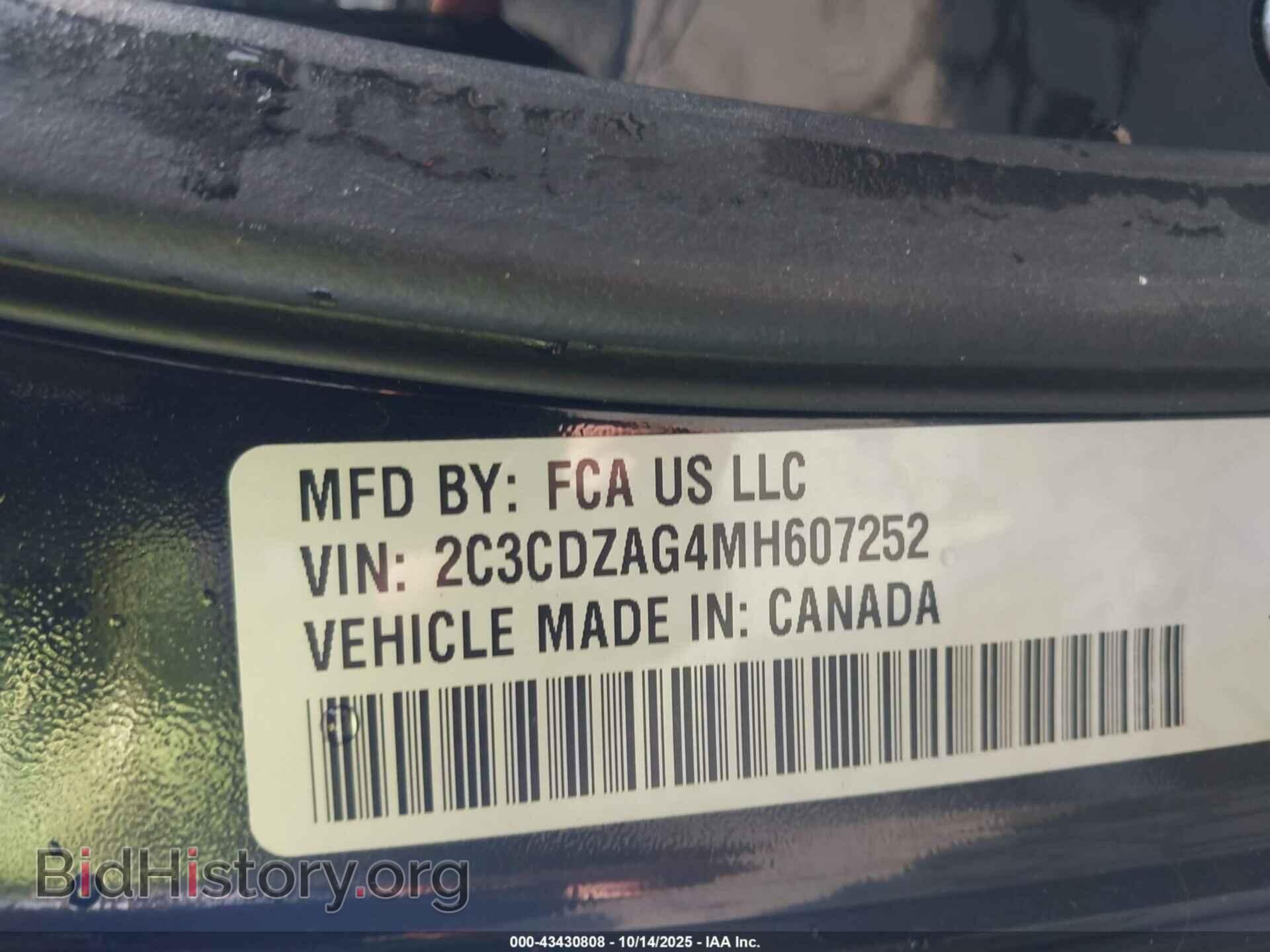 2021 DODGE CHALLENGER - VIN: 2C3CDZAG4MH607252 - Photo 9