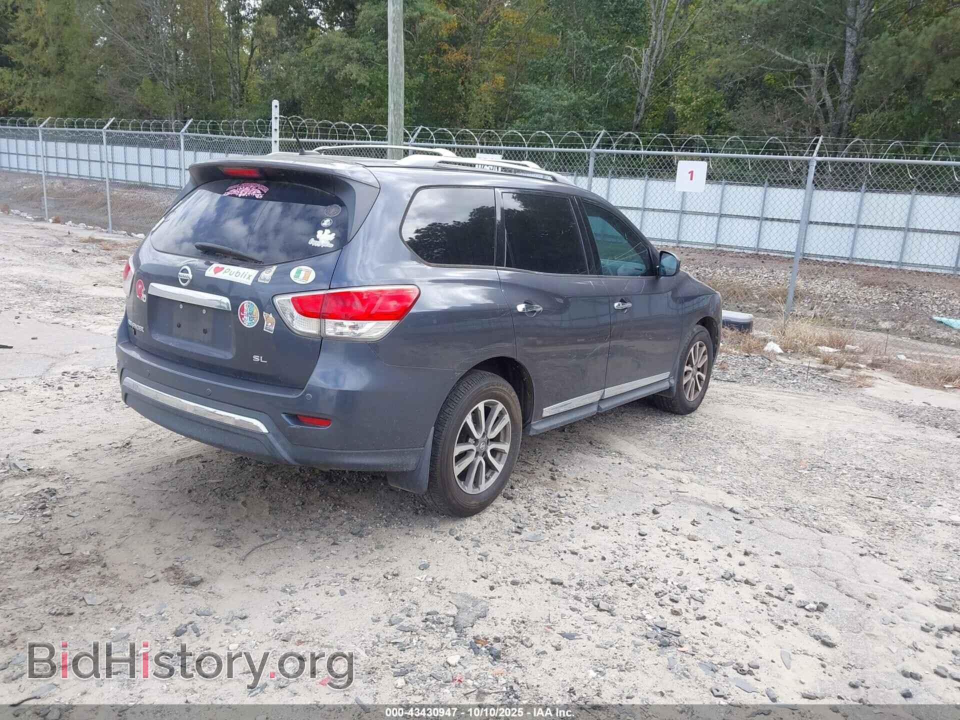 2013 NISSAN PATHFINDER - VIN: 5N1AR2MN7DC665537 - Фото 4