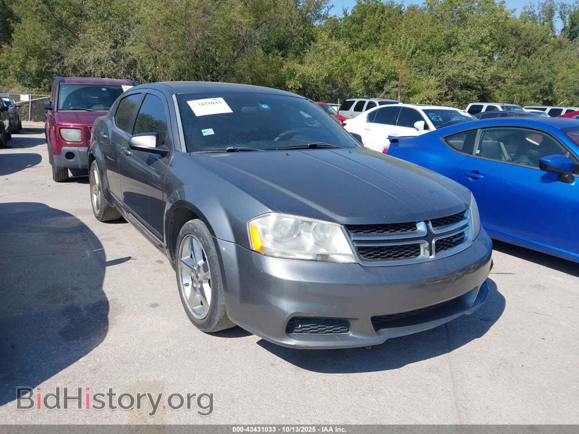 Photo 1C3CDZAB5CN181808 - DODGE AVENGER 2012