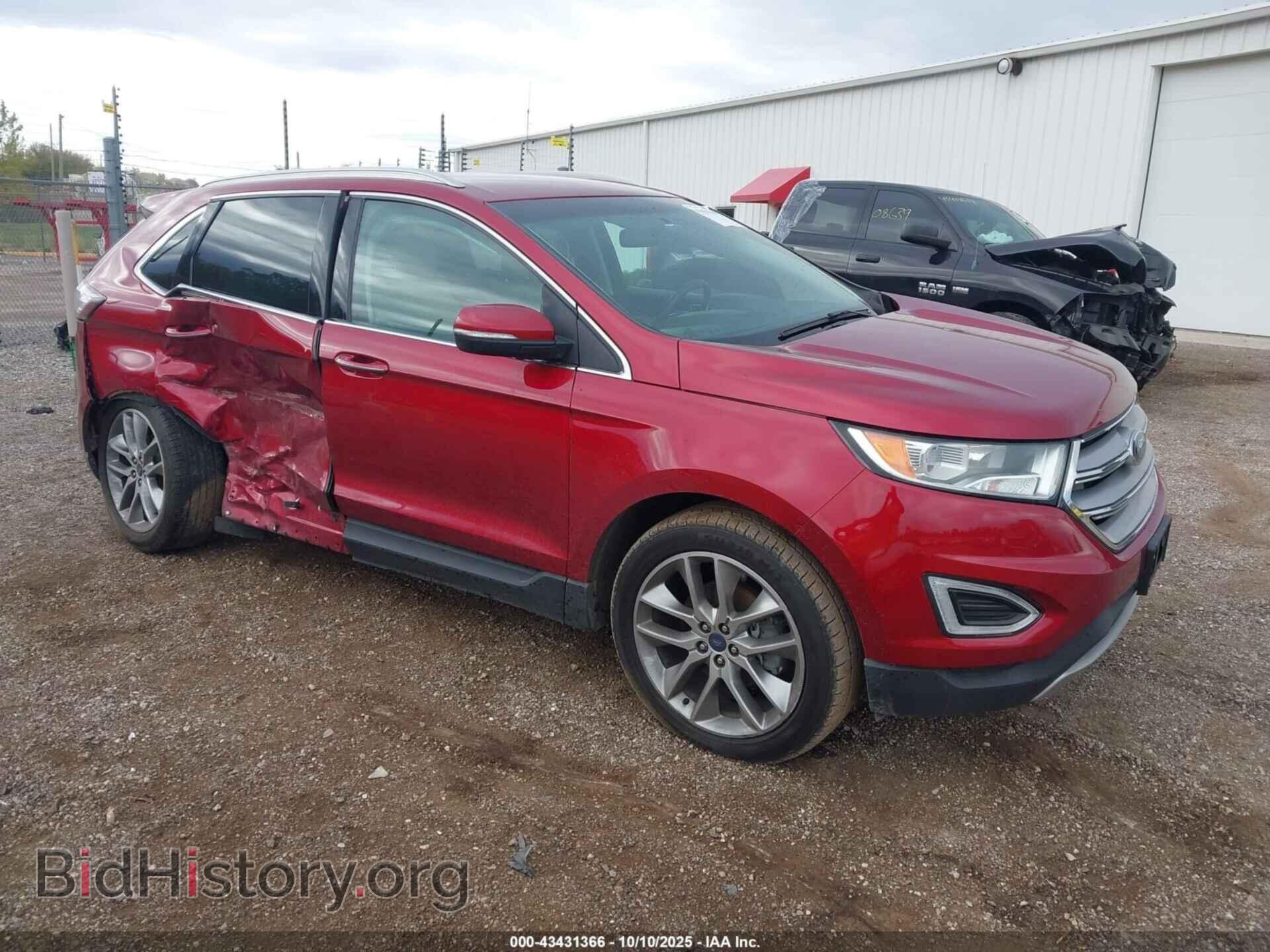 Фотография 2FMTK3K93FBB26828 - FORD EDGE 2015