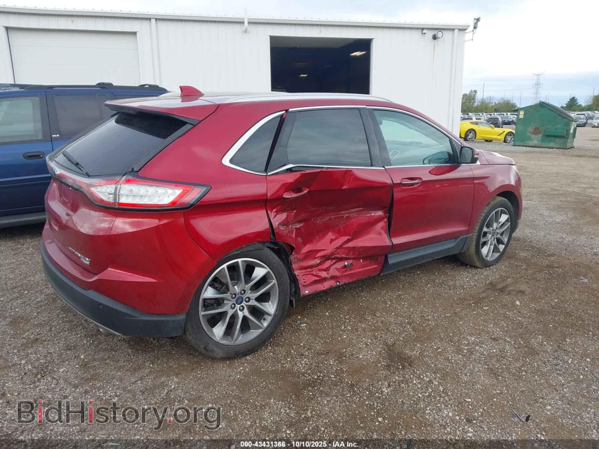2015 FORD EDGE - VIN: 2FMTK3K93FBB26828 - Фото 4