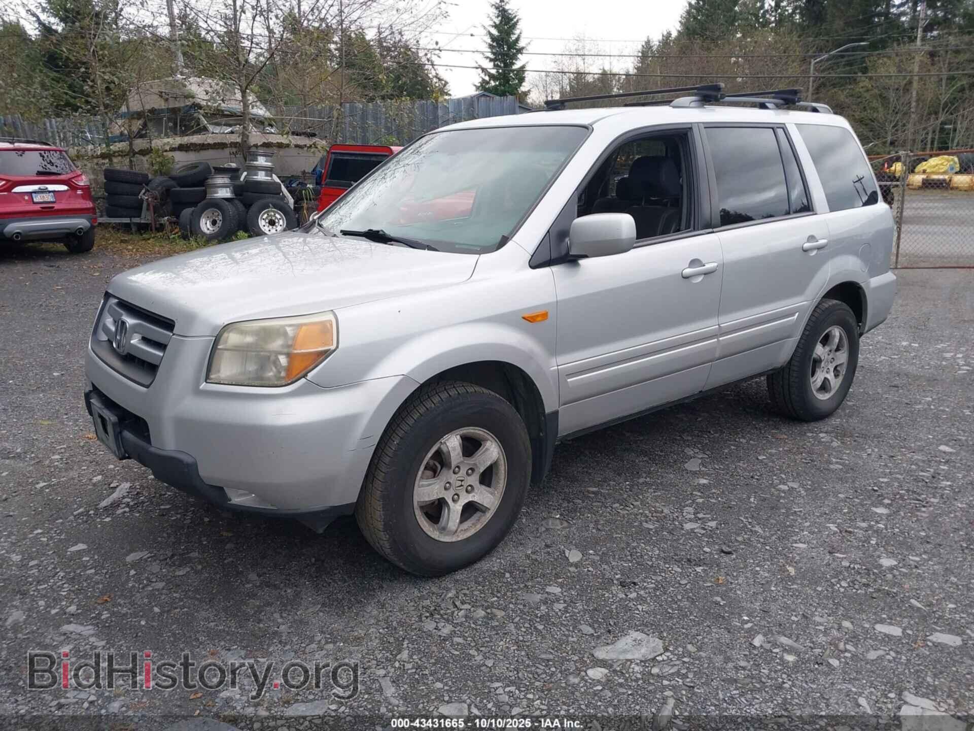 2007 HONDA PILOT - VIN: 2HKYF18647H538505 - Фото 2