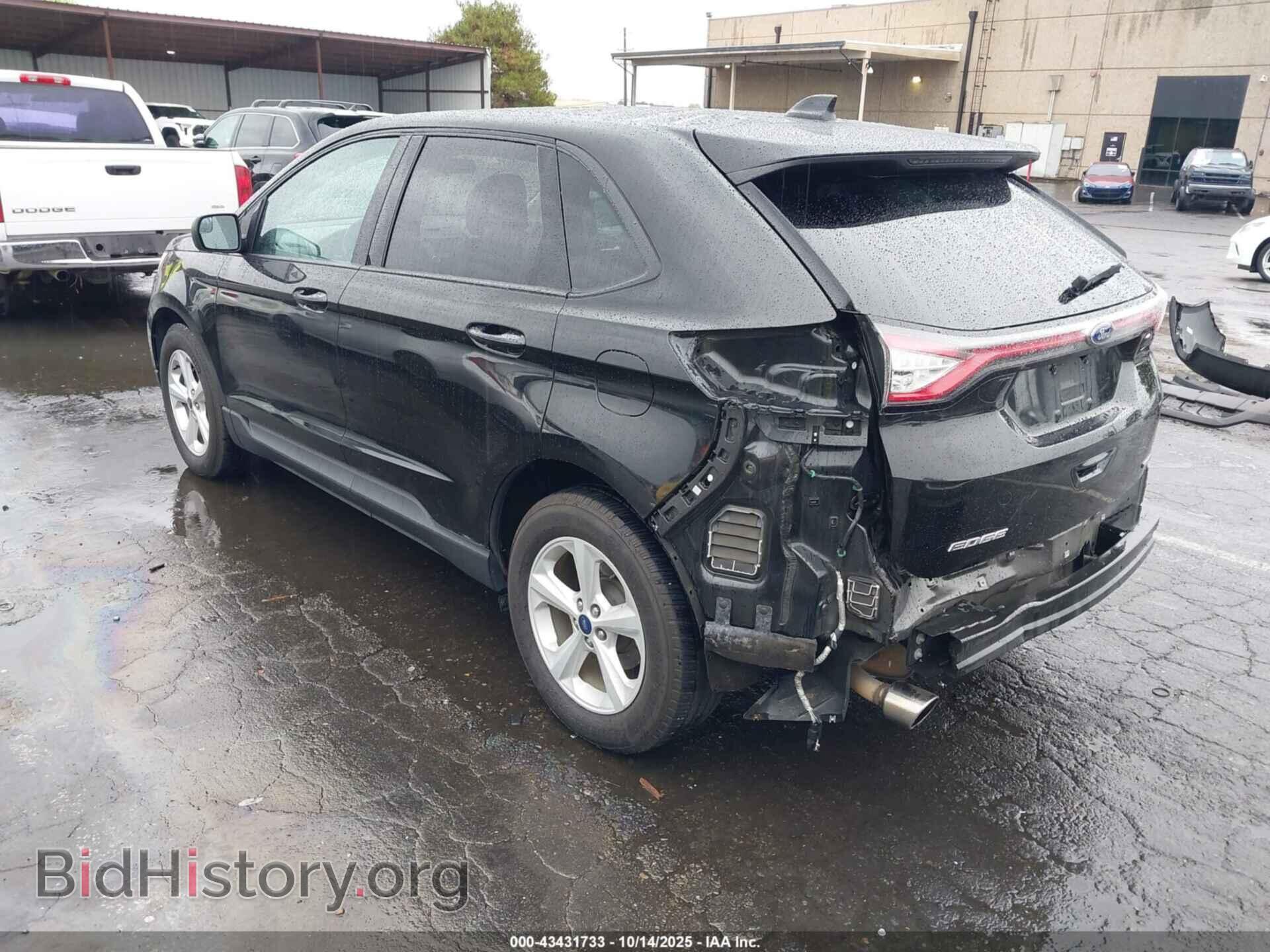 2015 FORD EDGE - VIN: 2FMTK3G92FBC34589 - Фото 3