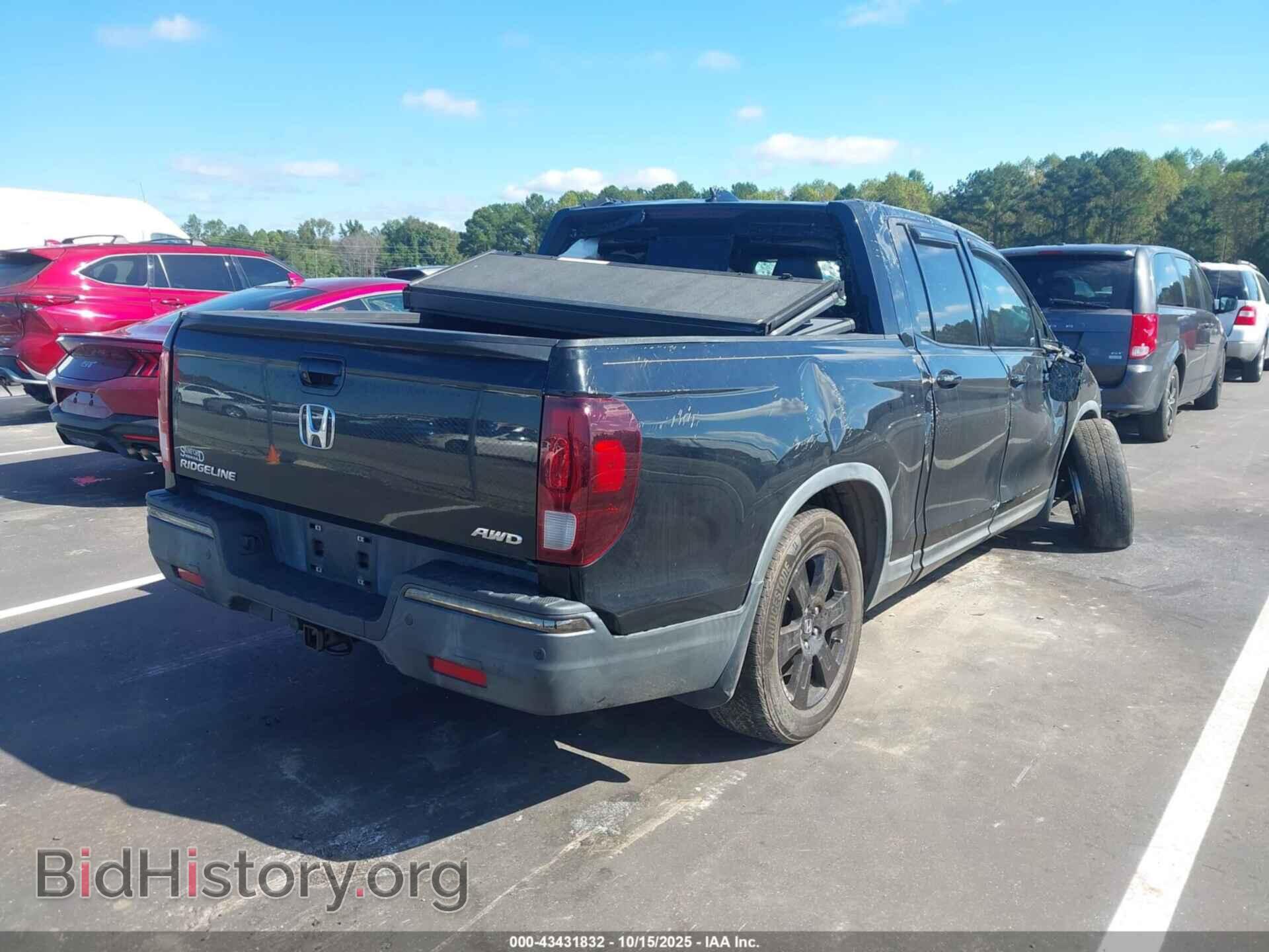 2017 HONDA RIDGELINE - VIN: 5FPYK3F84HB022857 - Фото 4