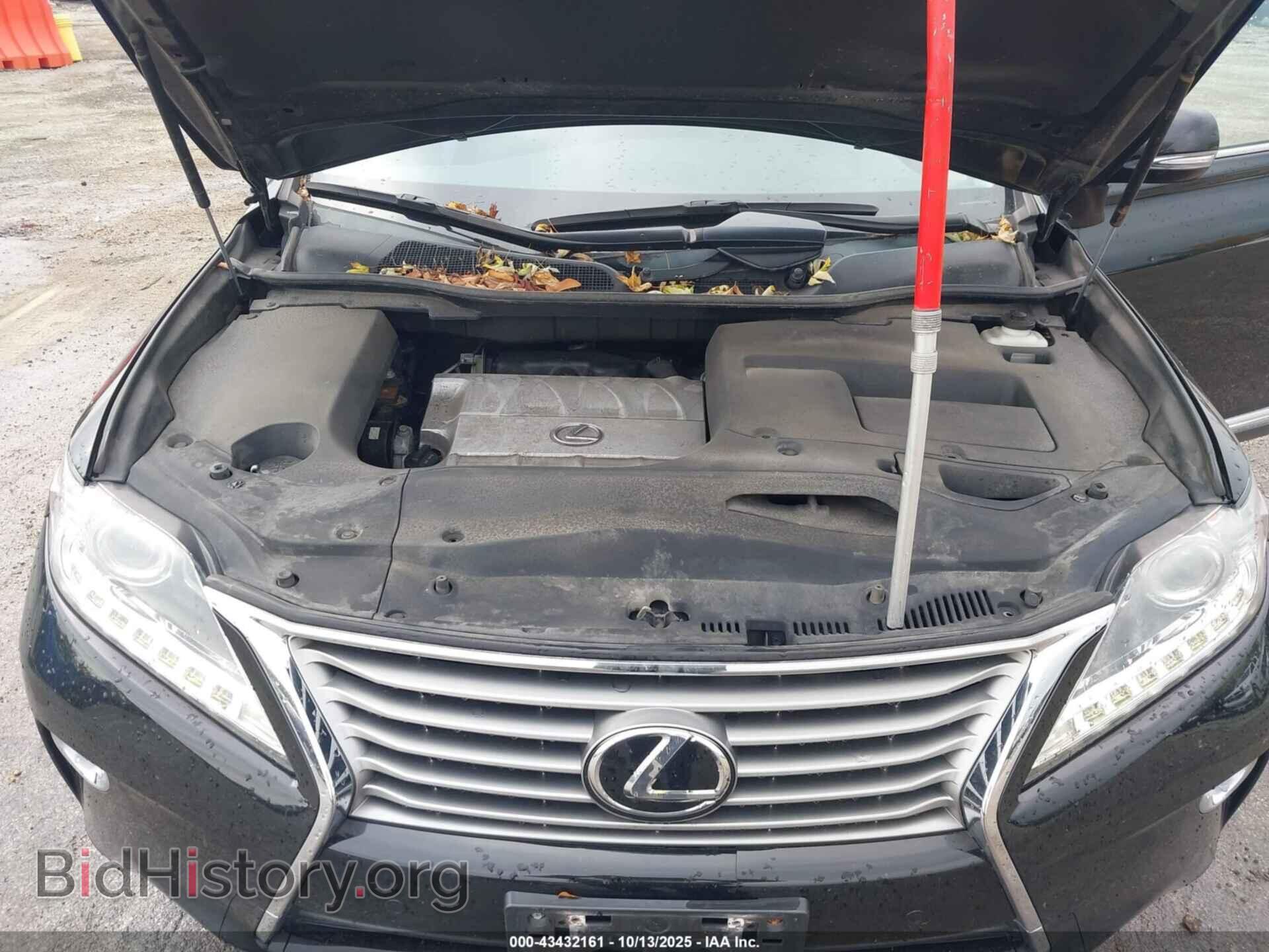 2013 LEXUS RX 350 - VIN: 2T2BK1BAXDC160392 - Фото 10