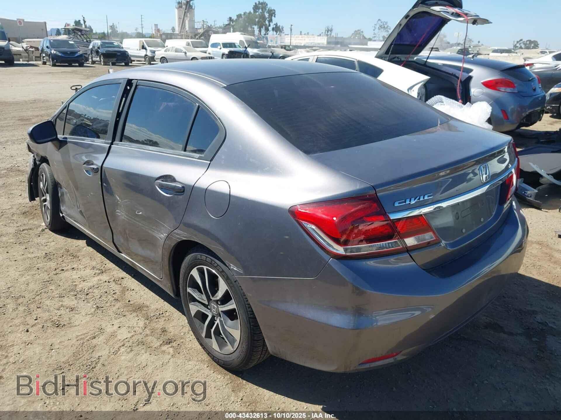 2014 HONDA CIVIC - VIN: 19XFB2F86EE273178 - Фото 3